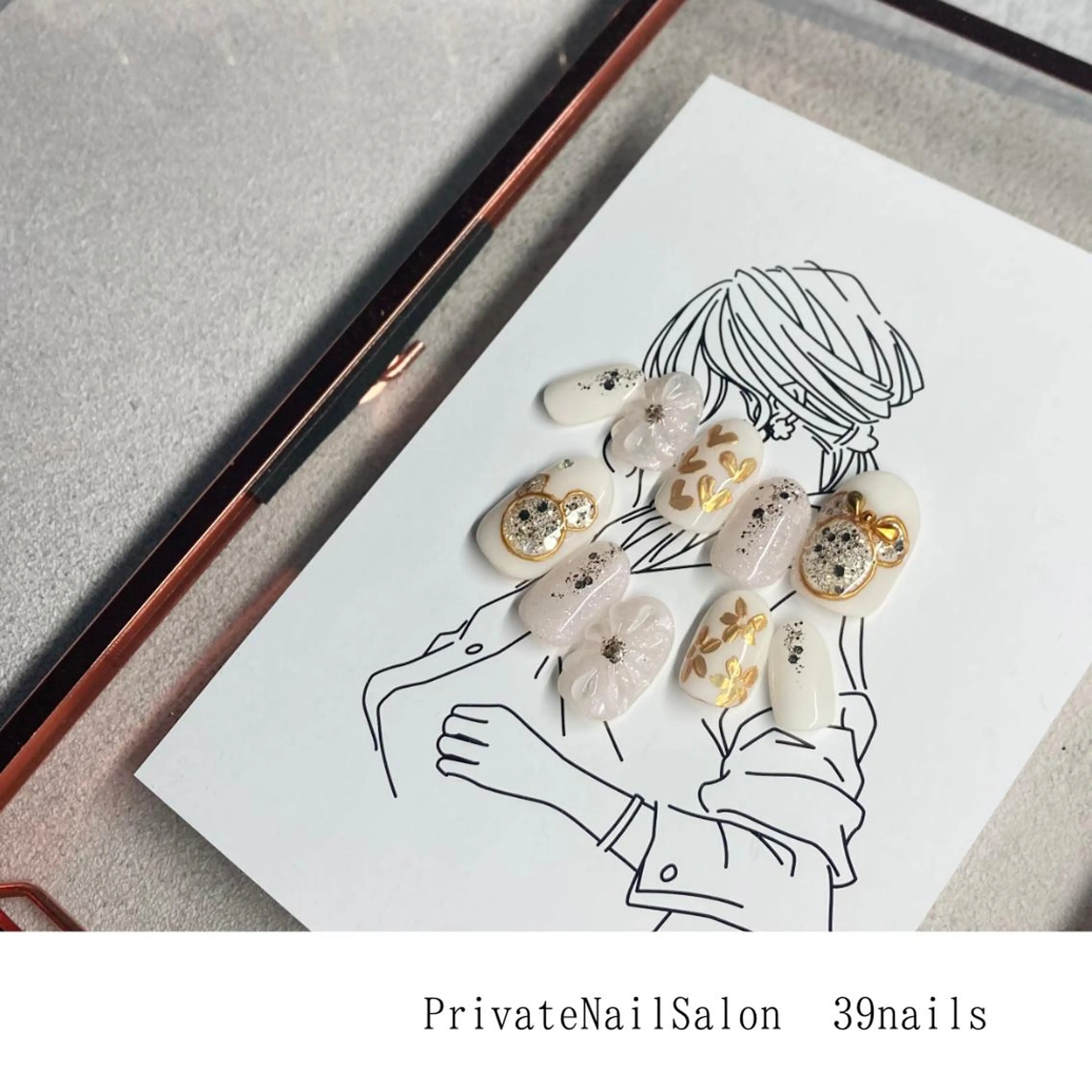 ネイル 39-nails EharaMikuのネイルデザイン