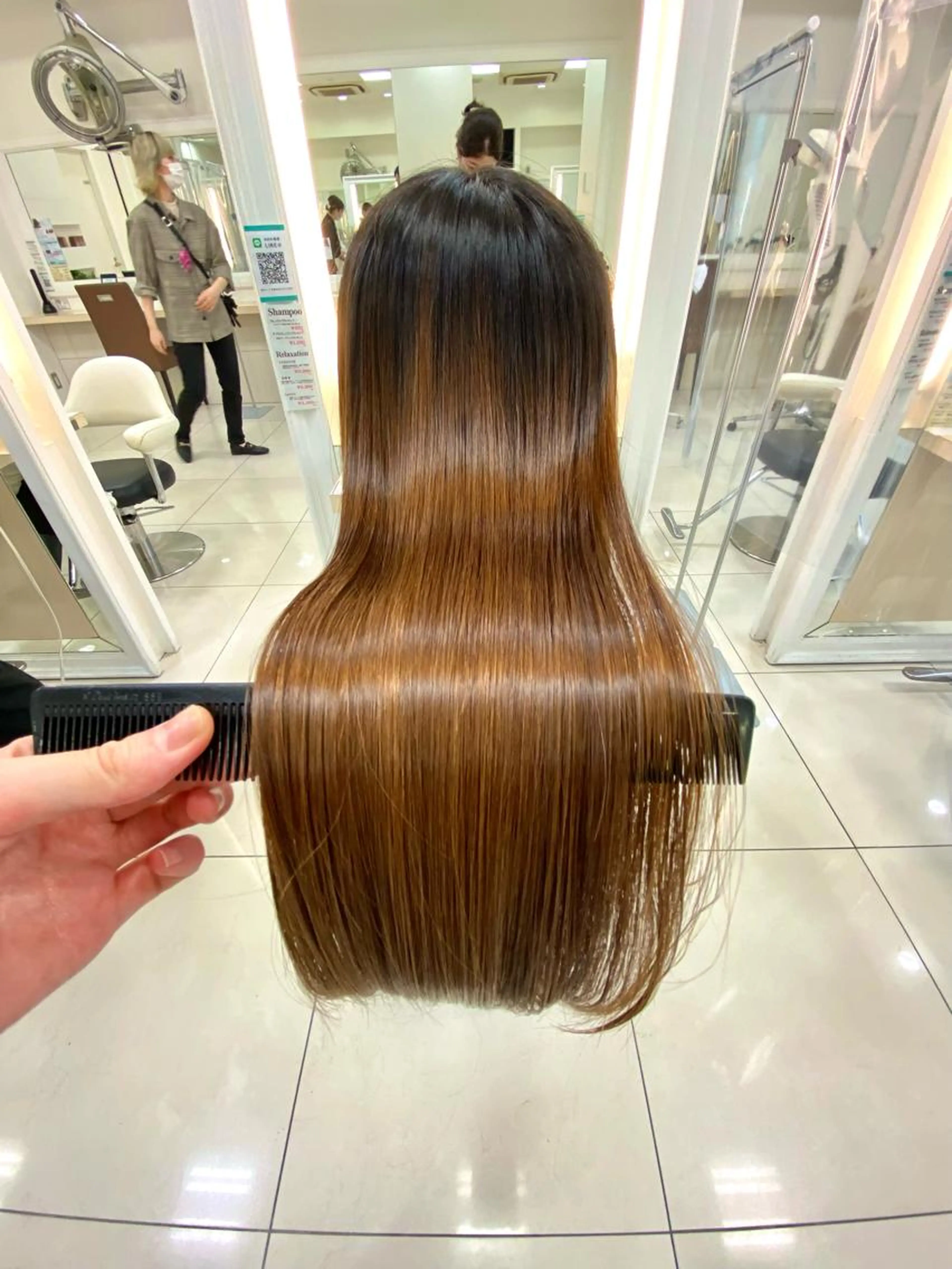 🌷カット+オージュア７stepトリートメント(ダメージによる歪みを改善)の写真