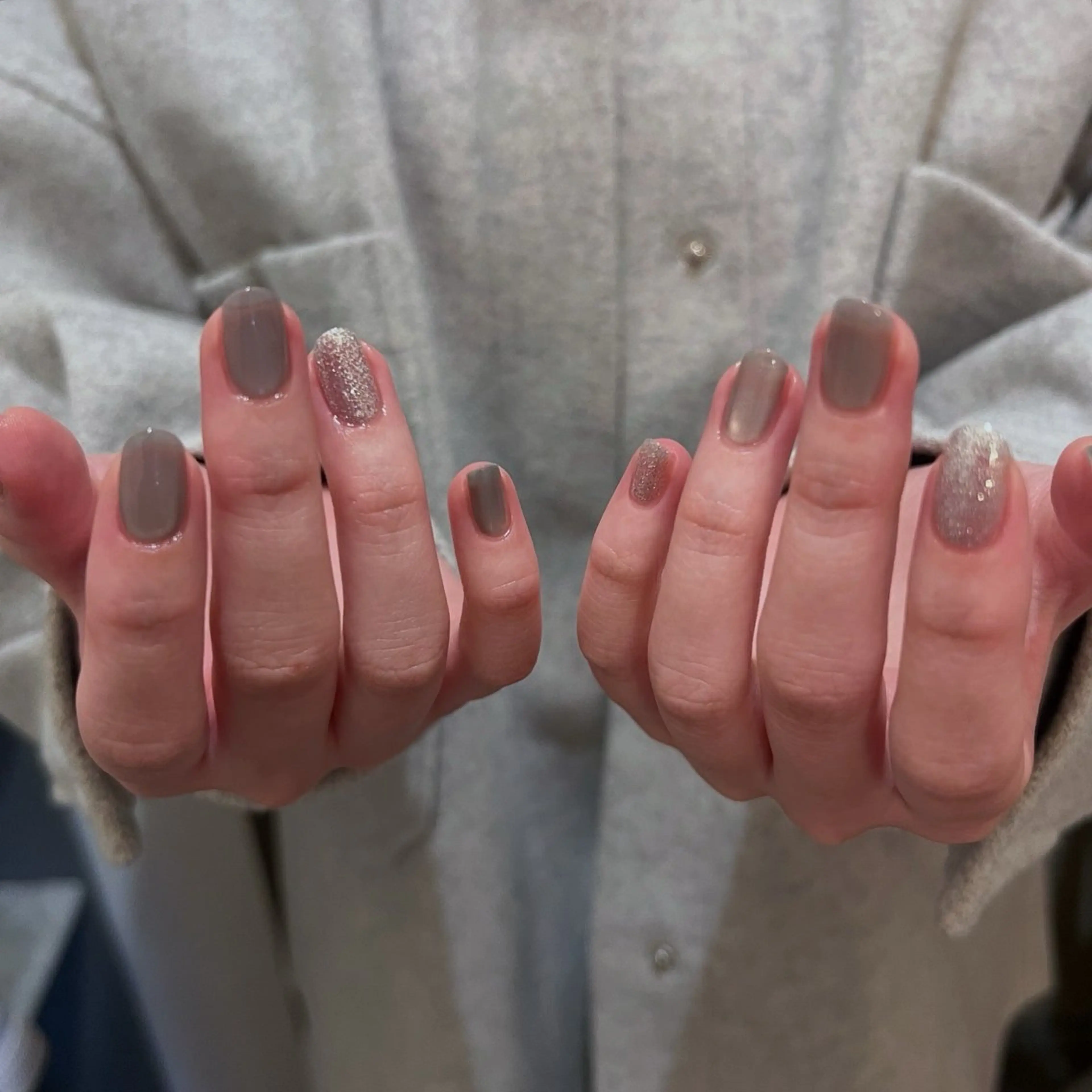 ネイル 水色 urun eriのネイルデザイン