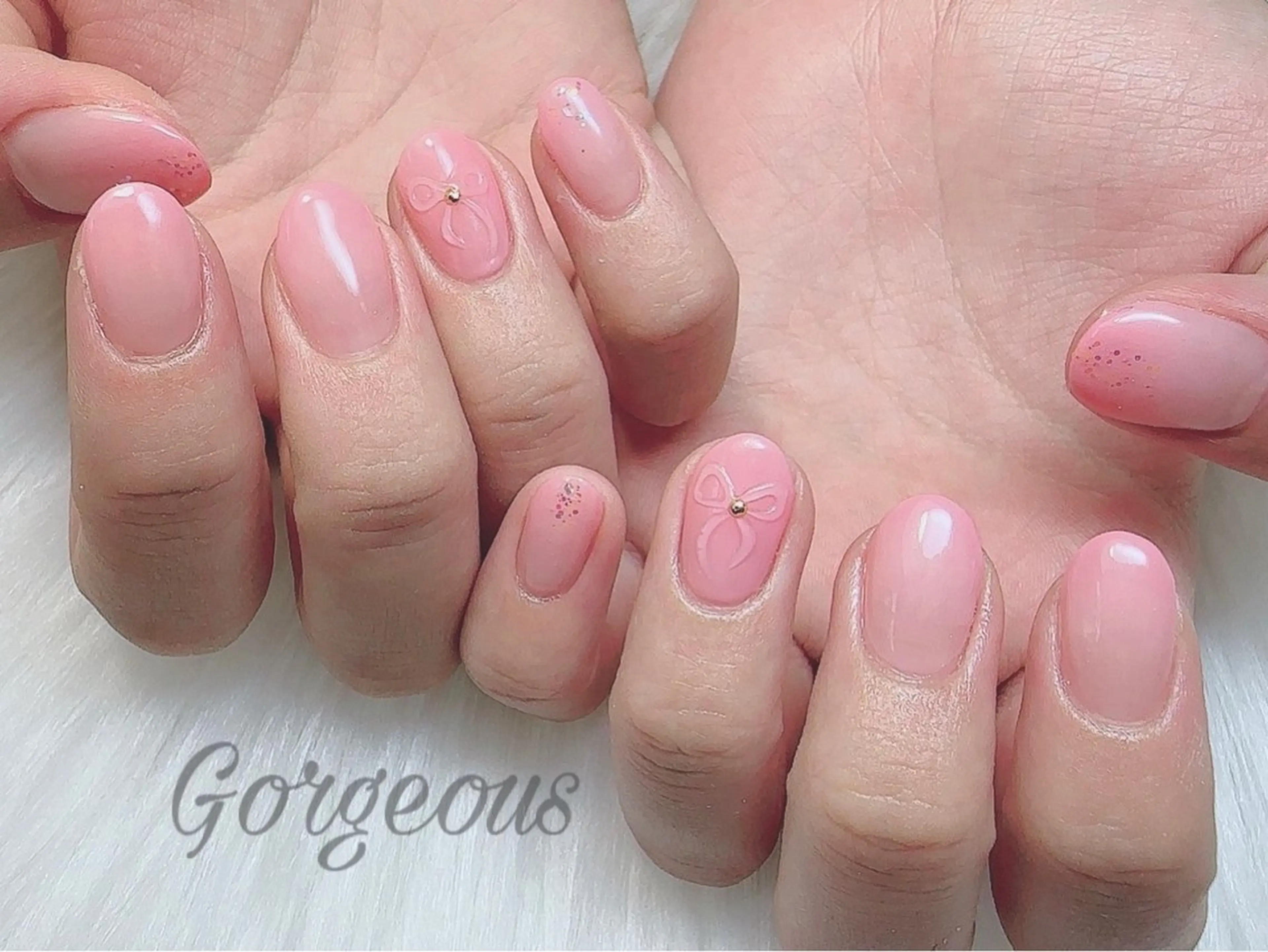 ネイル Gorgeous nail&school所属・♡ KURIN♡のネイルデザイン