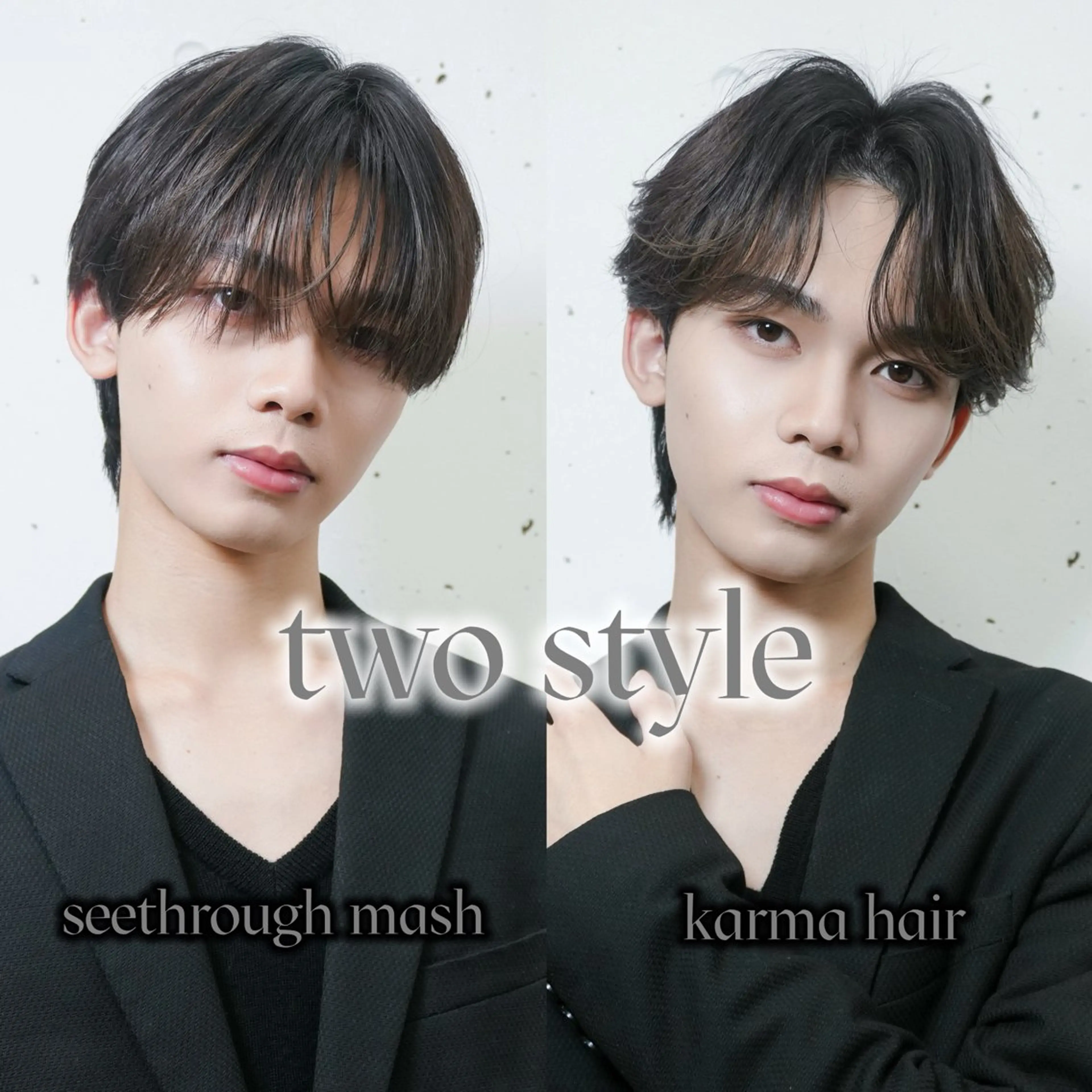 メンズ カット Pia Yakuin所属・岩佐 柚太のヘアスタイル