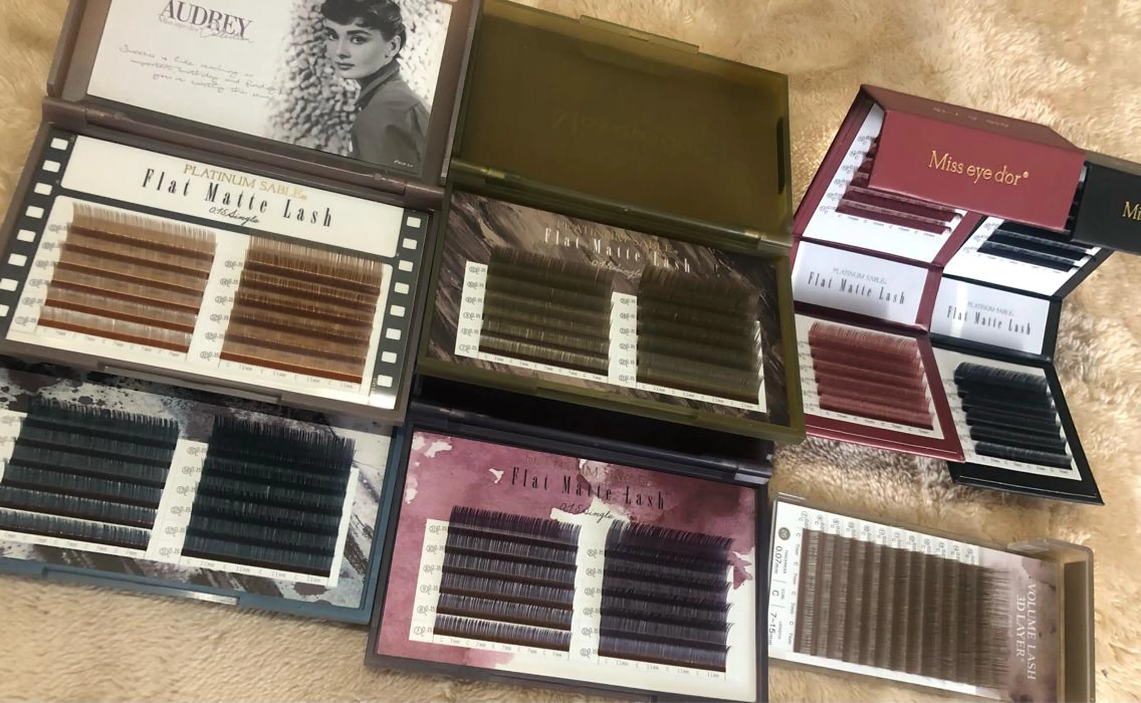 カラー マツエク・マツパ マツエク K&E lashe /大垣　まつ毛、眉毛のマツエク・マツパデザイン