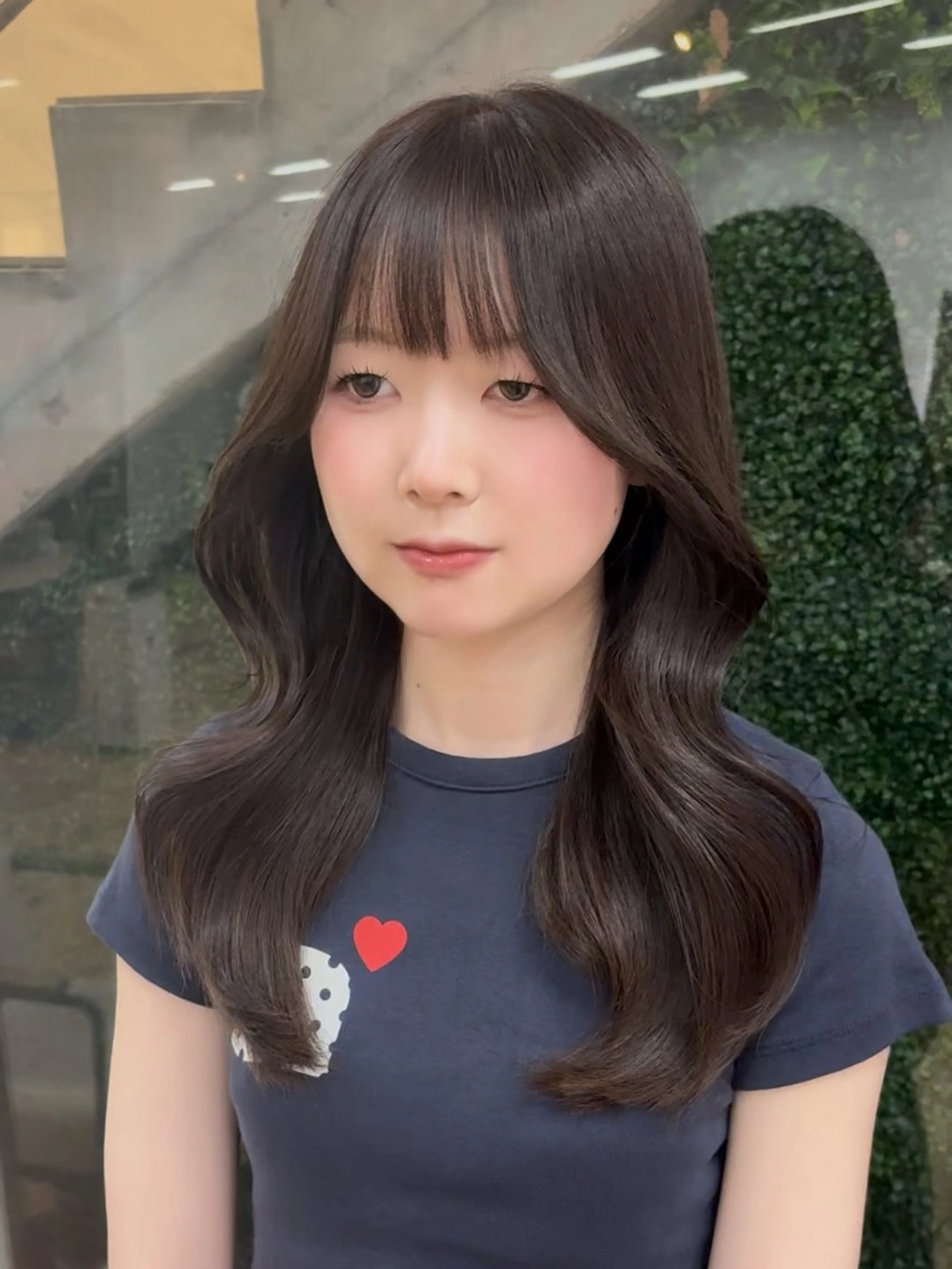 ロング 🤍韓国ヘア/ 楓🤍のヘアスタイル