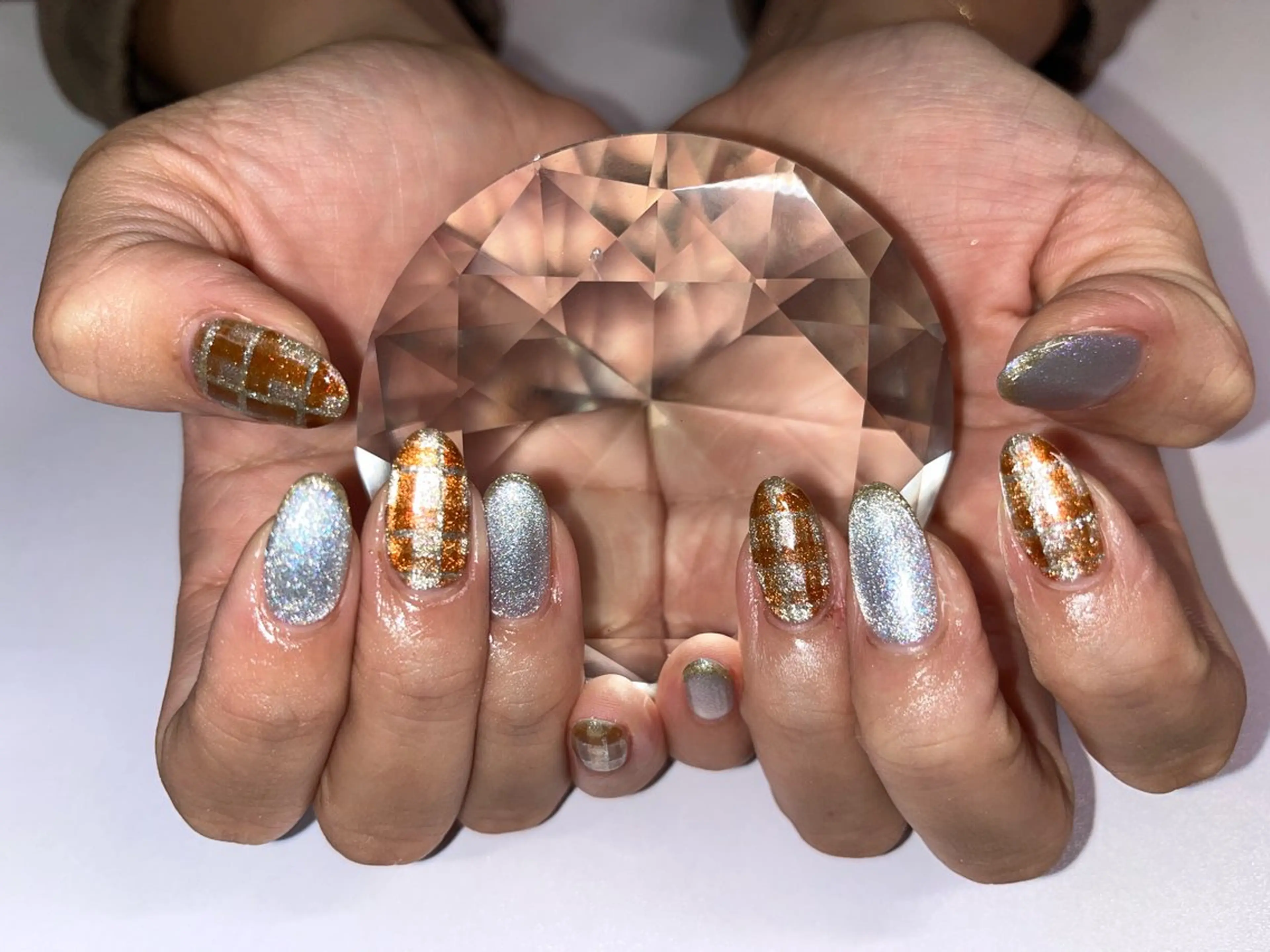 ネイル マグネットネイル ニュアンスネイル オフィスネイル ワンカラーネイル シンプルネイル プライベートサロン N's Nailのネイルデザイン