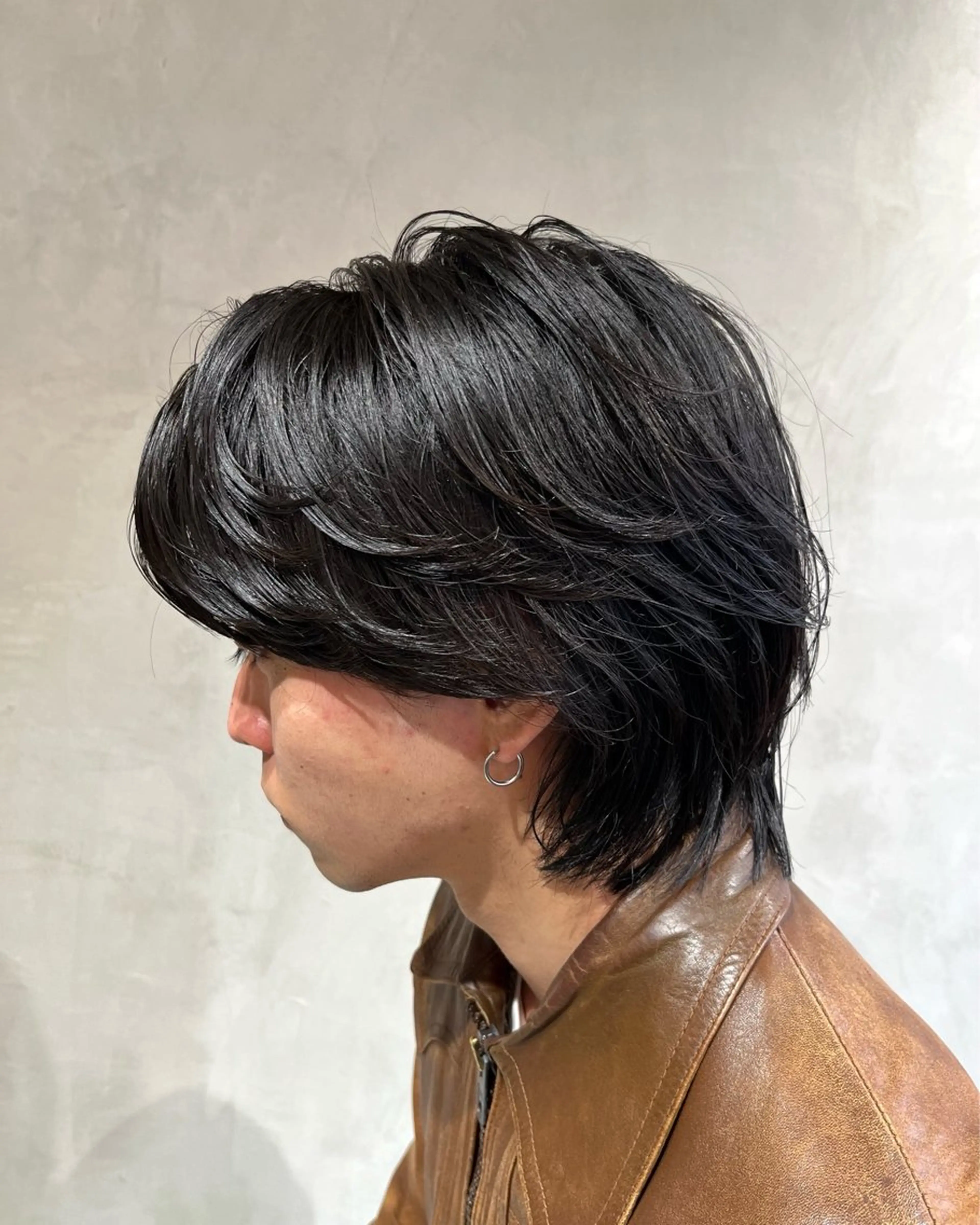 メンズ スパイキーショート/ センターパート/奈菜のヘアスタイル