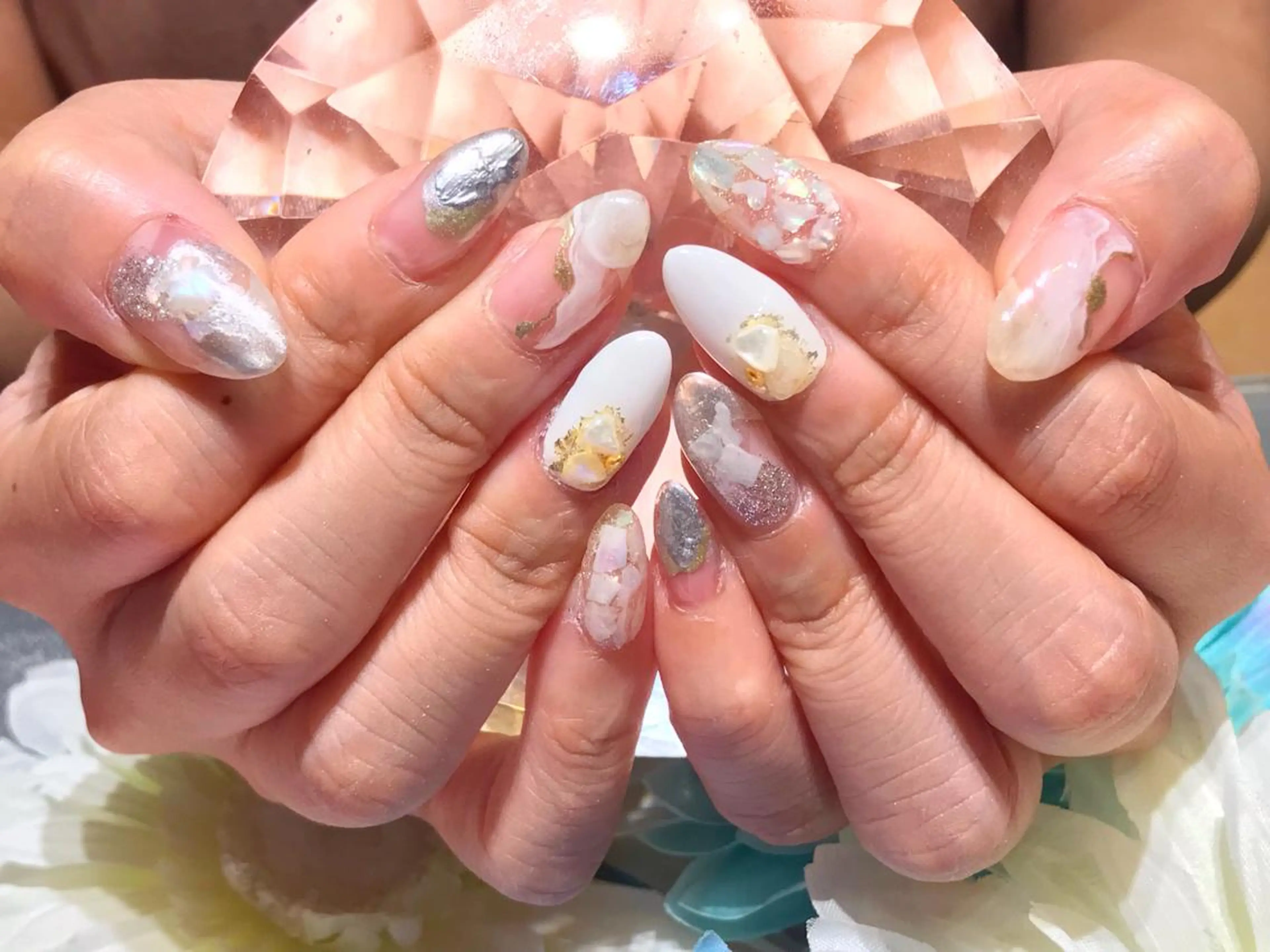 ネイル ジェルネイル 持ち込み YUN 💅のネイルデザイン
