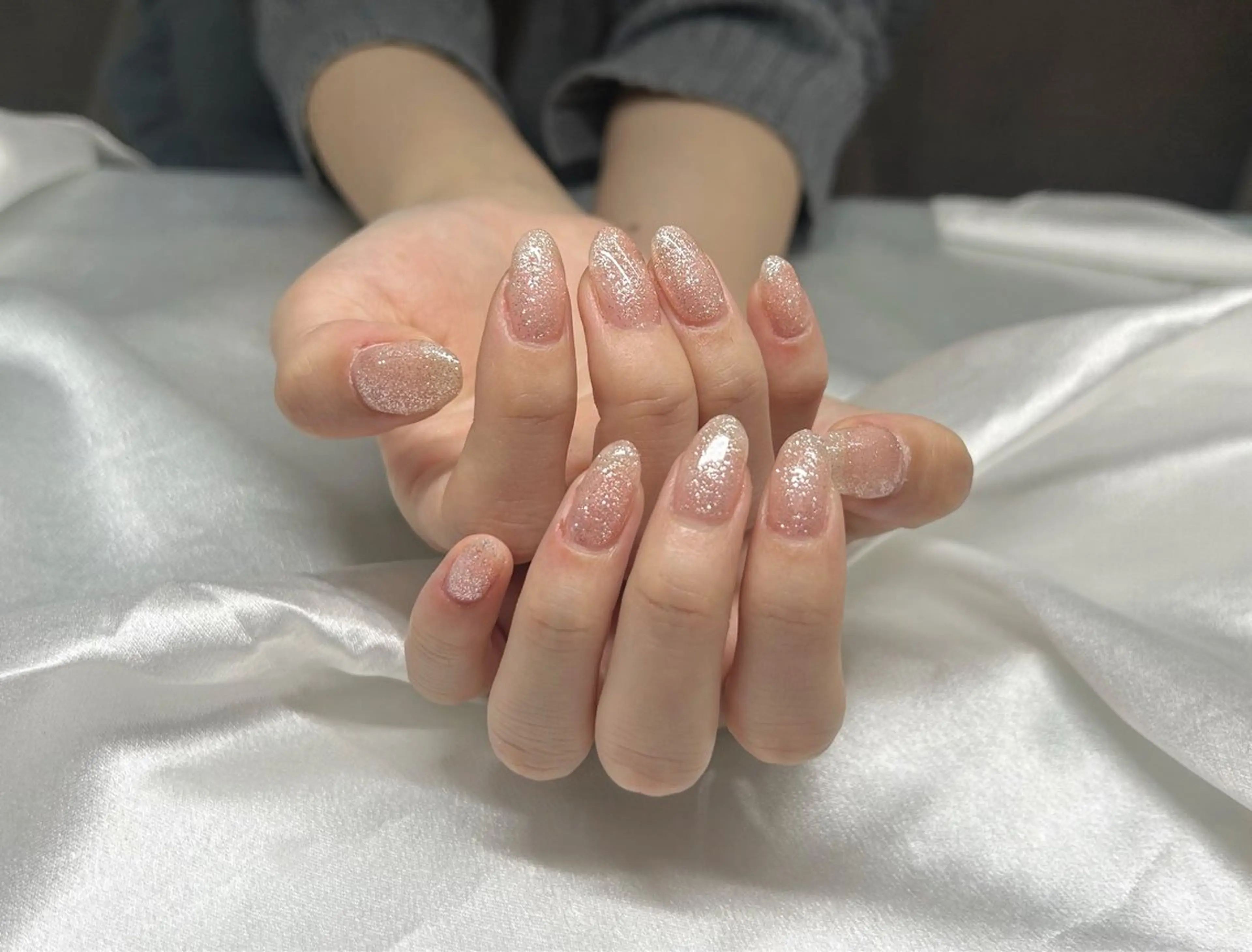 ネイル フラッシュネイル ハンドネイル Muguet nail所属・Hina nail 木場のネイルデザイン