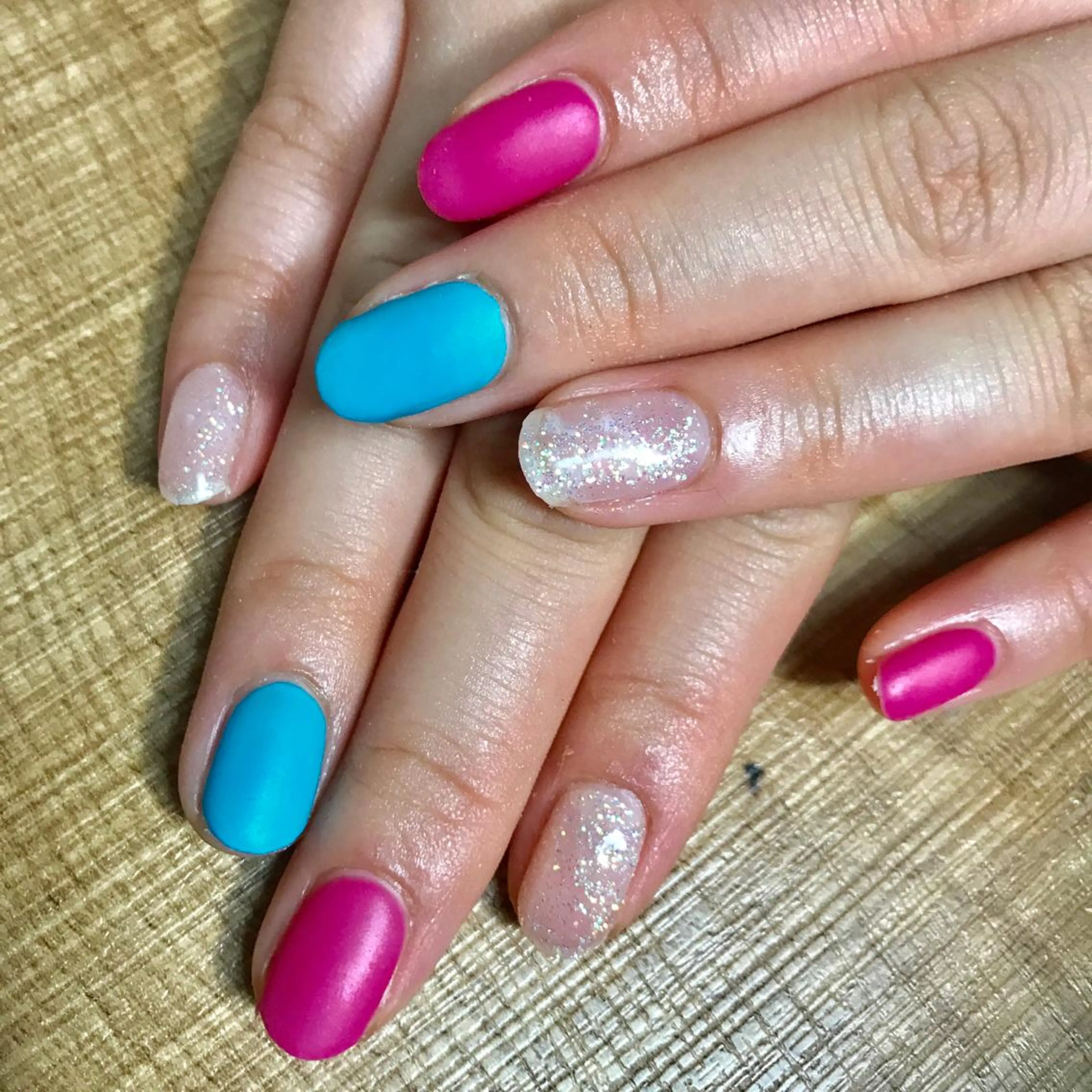 ネイル マットネイル ワンカラーネイル 安藤 Charlotteのネイルデザイン