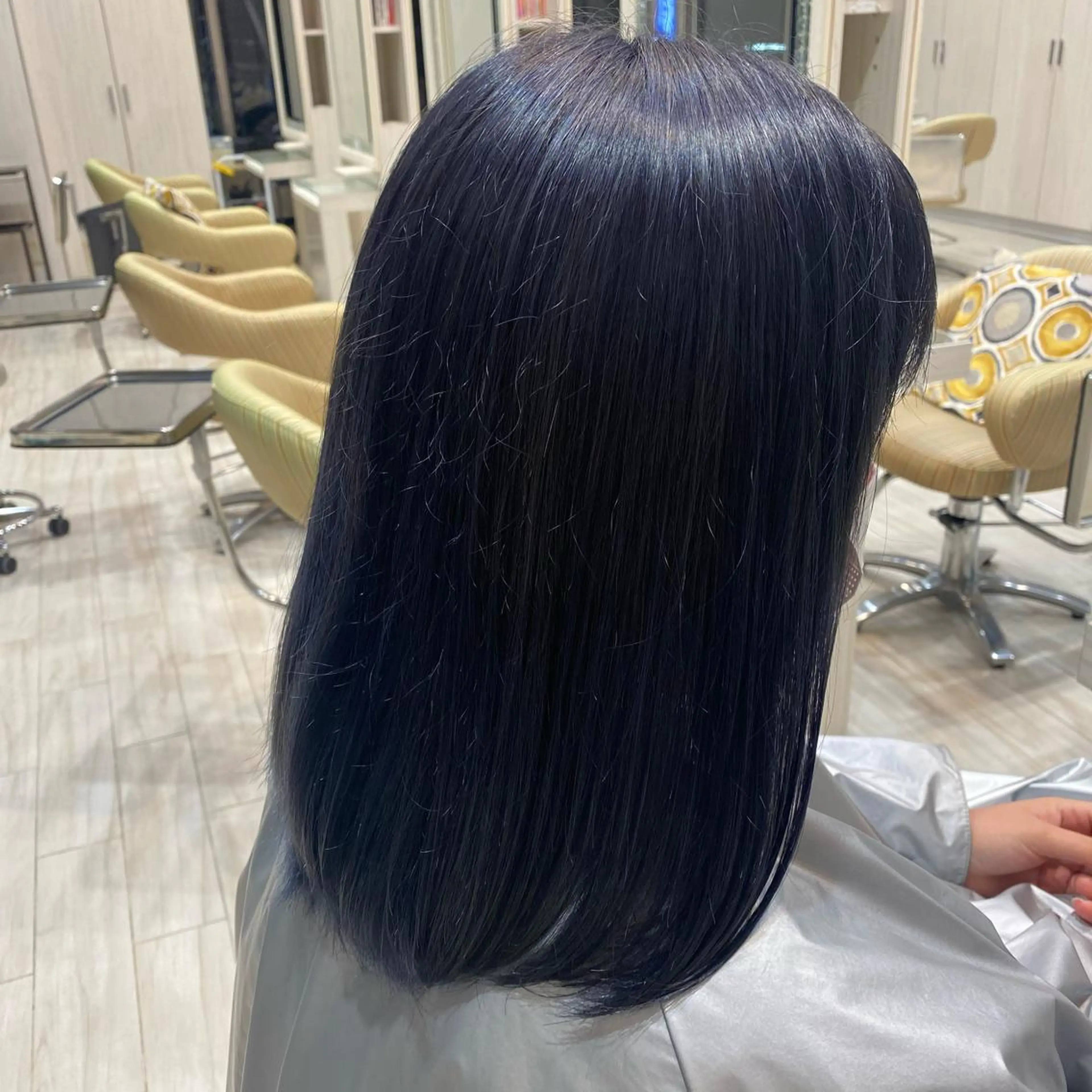 セミロング カラー パーマ ヘアアレンジ マツエク・マツパ ノンダメージサロンBonheur銀座並木通り店所属・ULTOWA/銀座 ERIのヘアスタイル