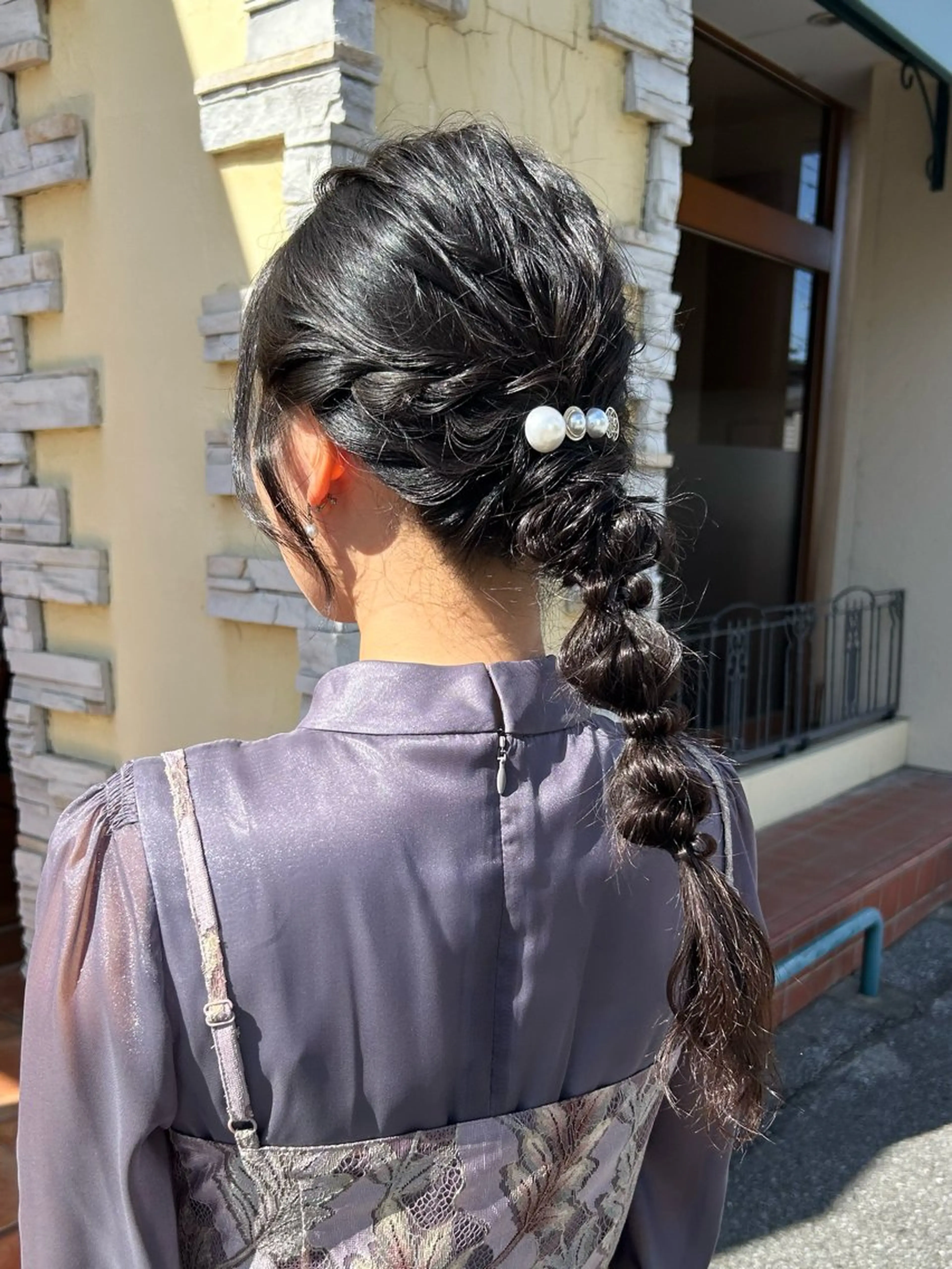 ヘアアレンジ 結婚式・ブライダル 坂本 瑞季 🤍 髪質改善のヘアスタイル