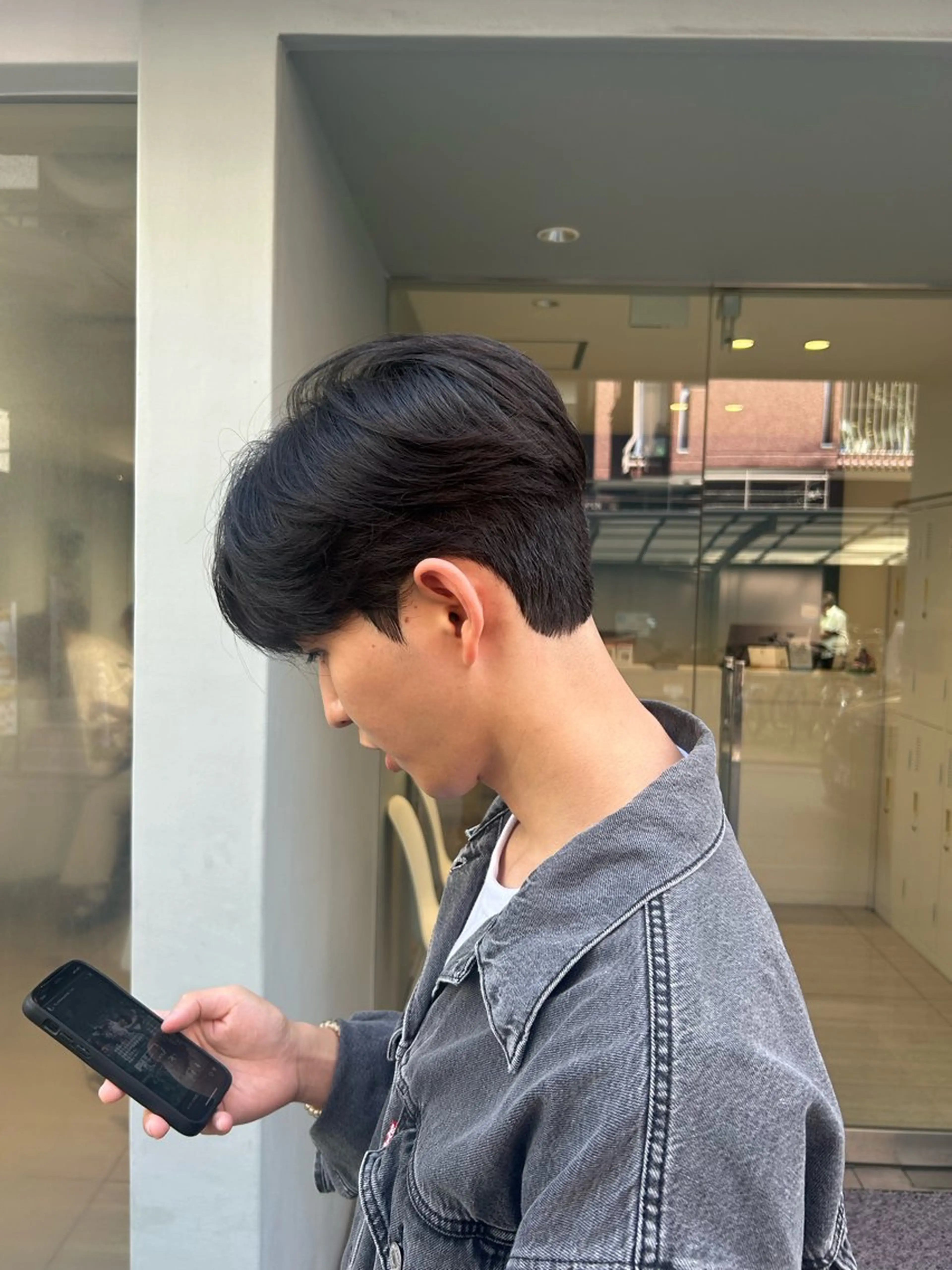 メンズ 隈元 光のヘアスタイル