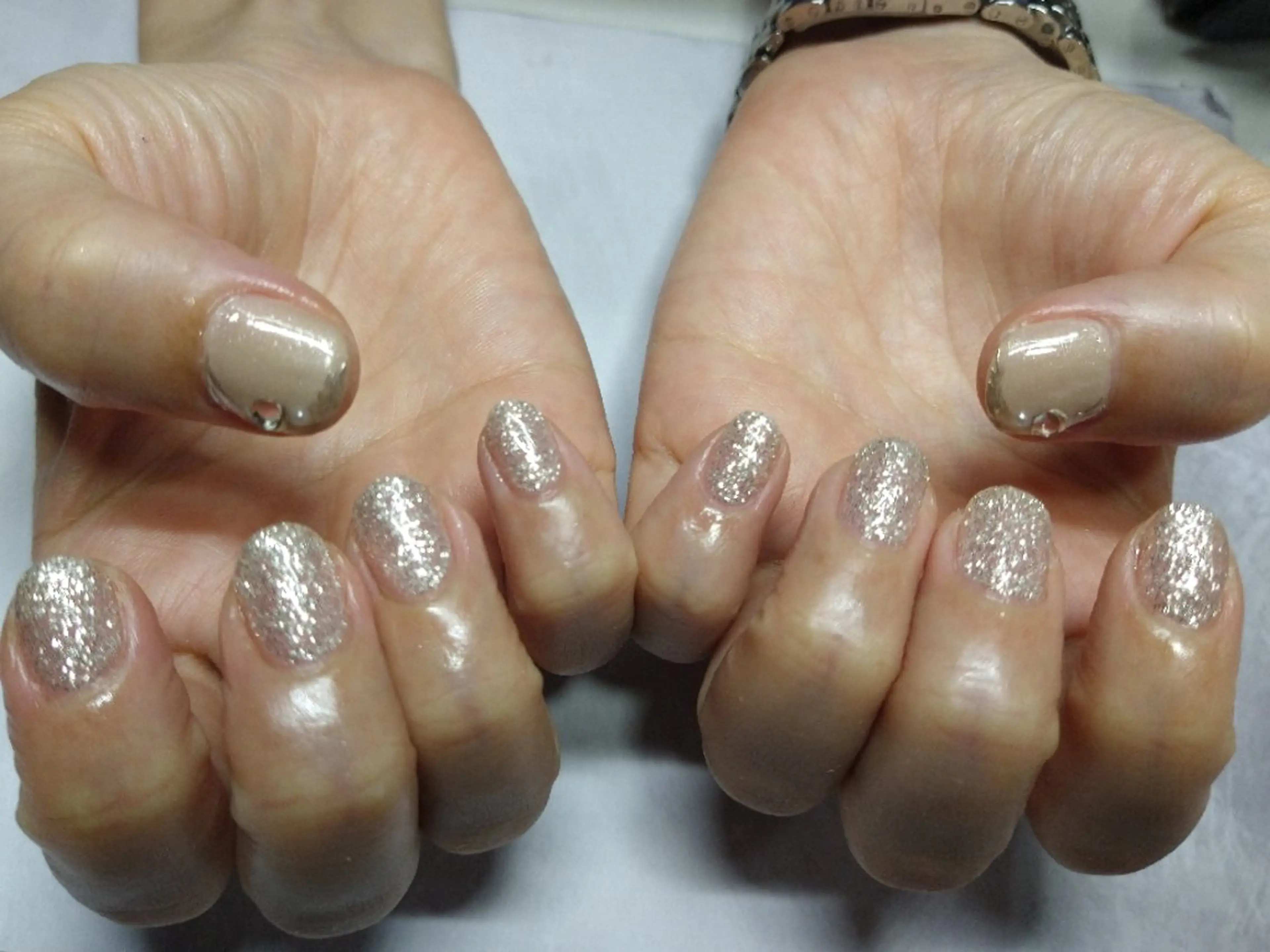 ネイル アートネイル シンプルネイル 大須賀 つかさのネイルデザイン