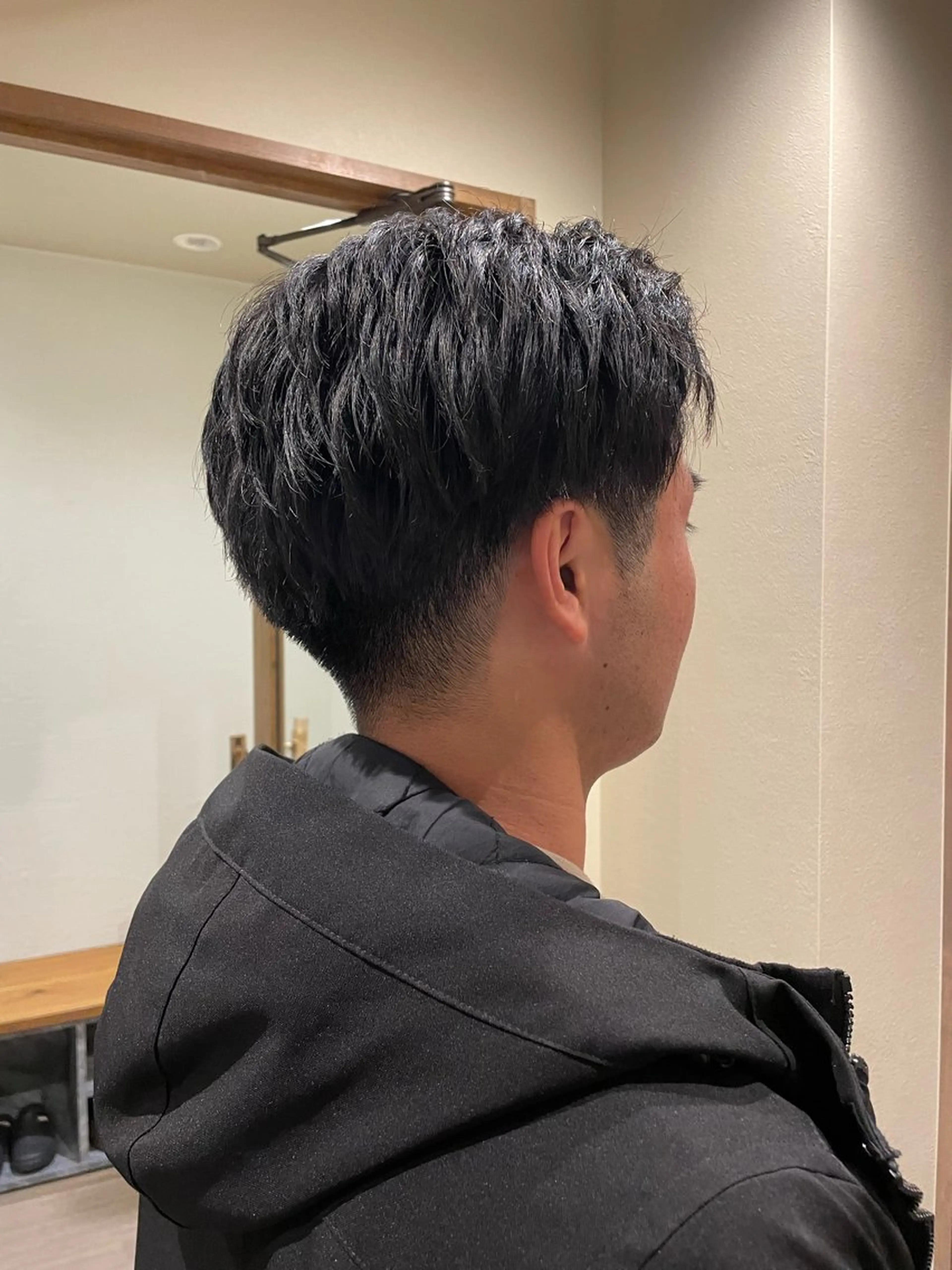 メンズ 山口里莉 /パーマモデル募集のヘアスタイル