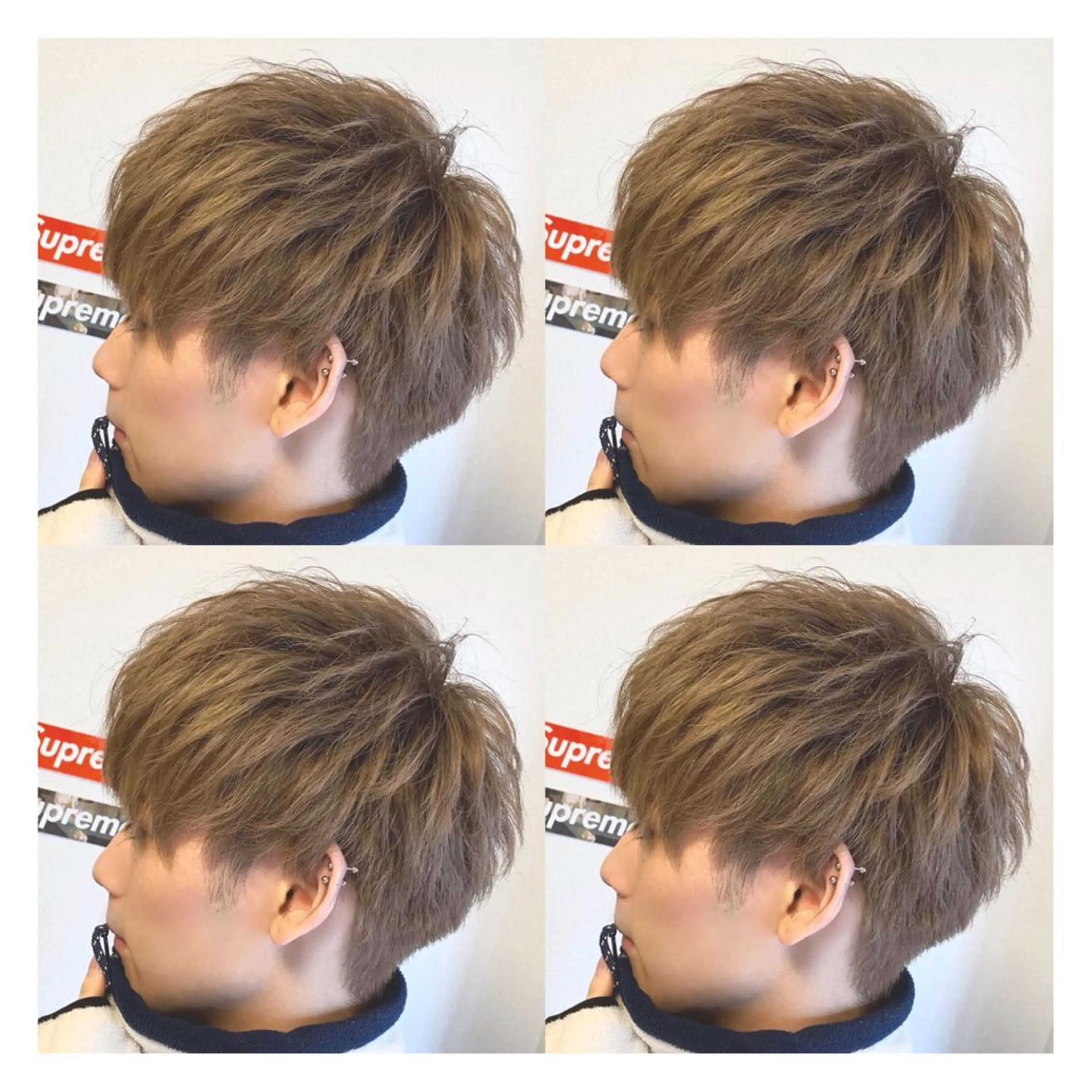 ショート カラー メンズ ange☞ soutaのヘアスタイル