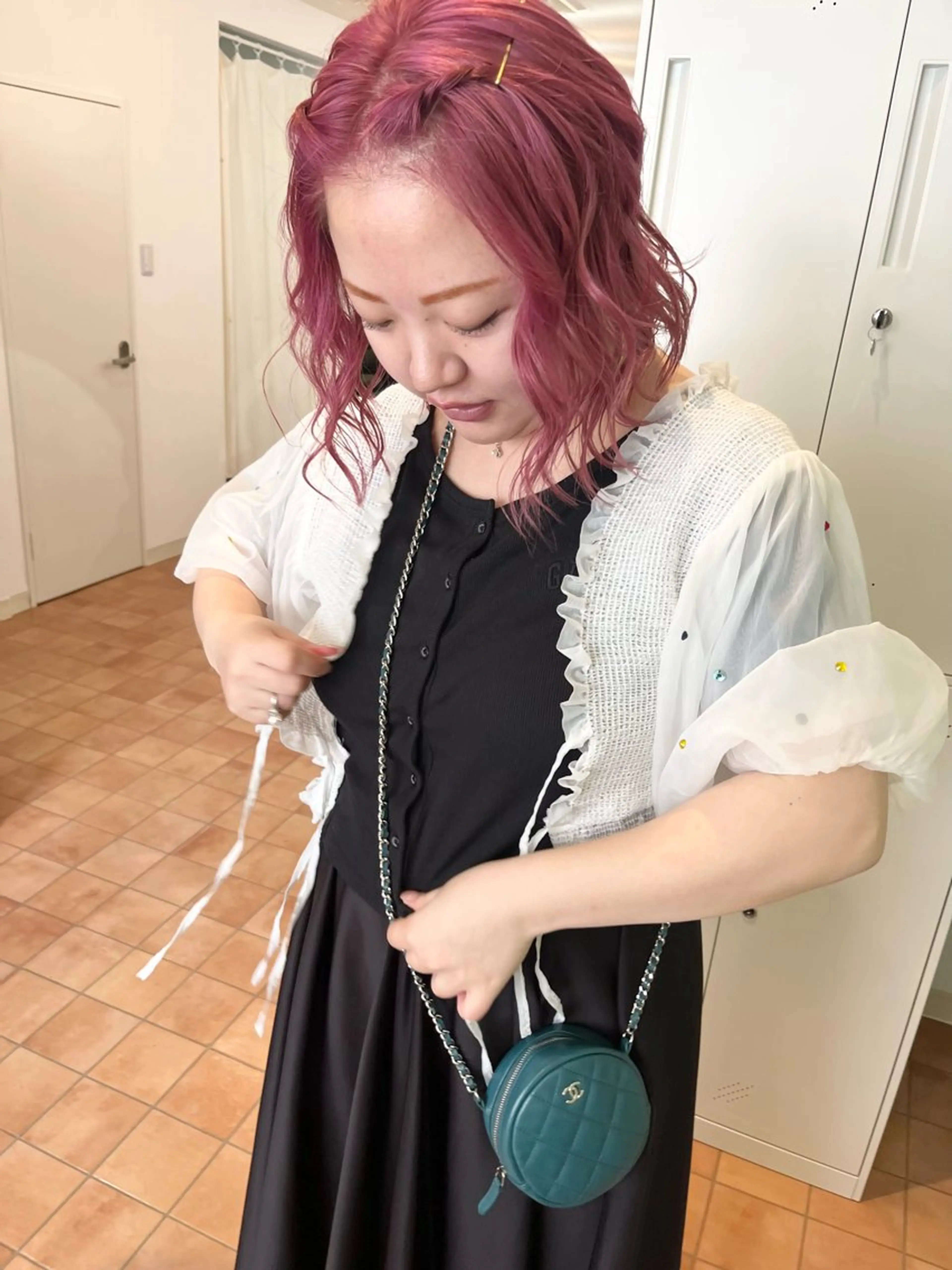 ミディアム カラー 🎀可愛くします💗 空きあり✨のヘアスタイル