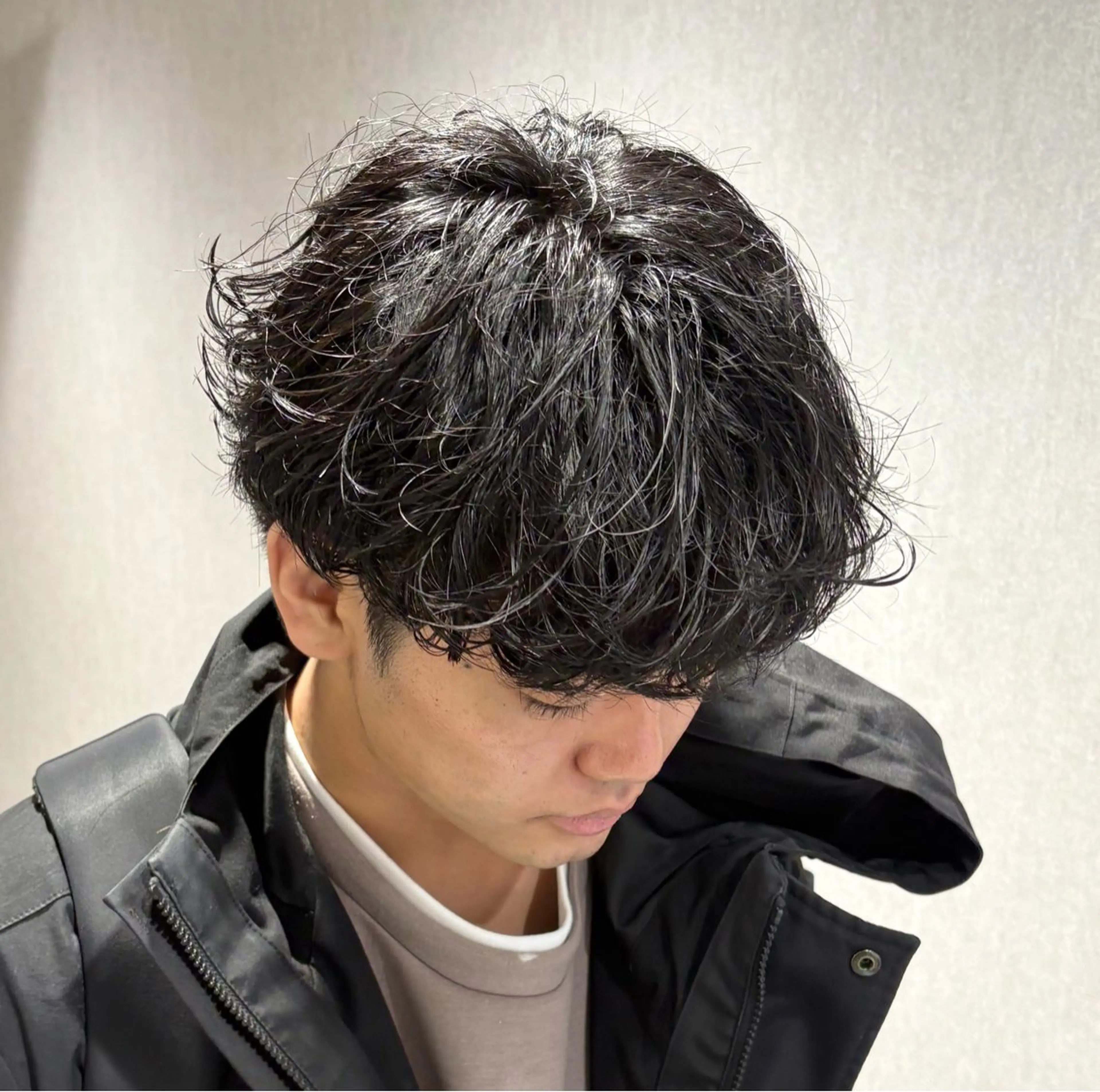 ショート パーマ メンズ カット パーマ 【メンズ特化】 池田大成✂︎のヘアスタイル