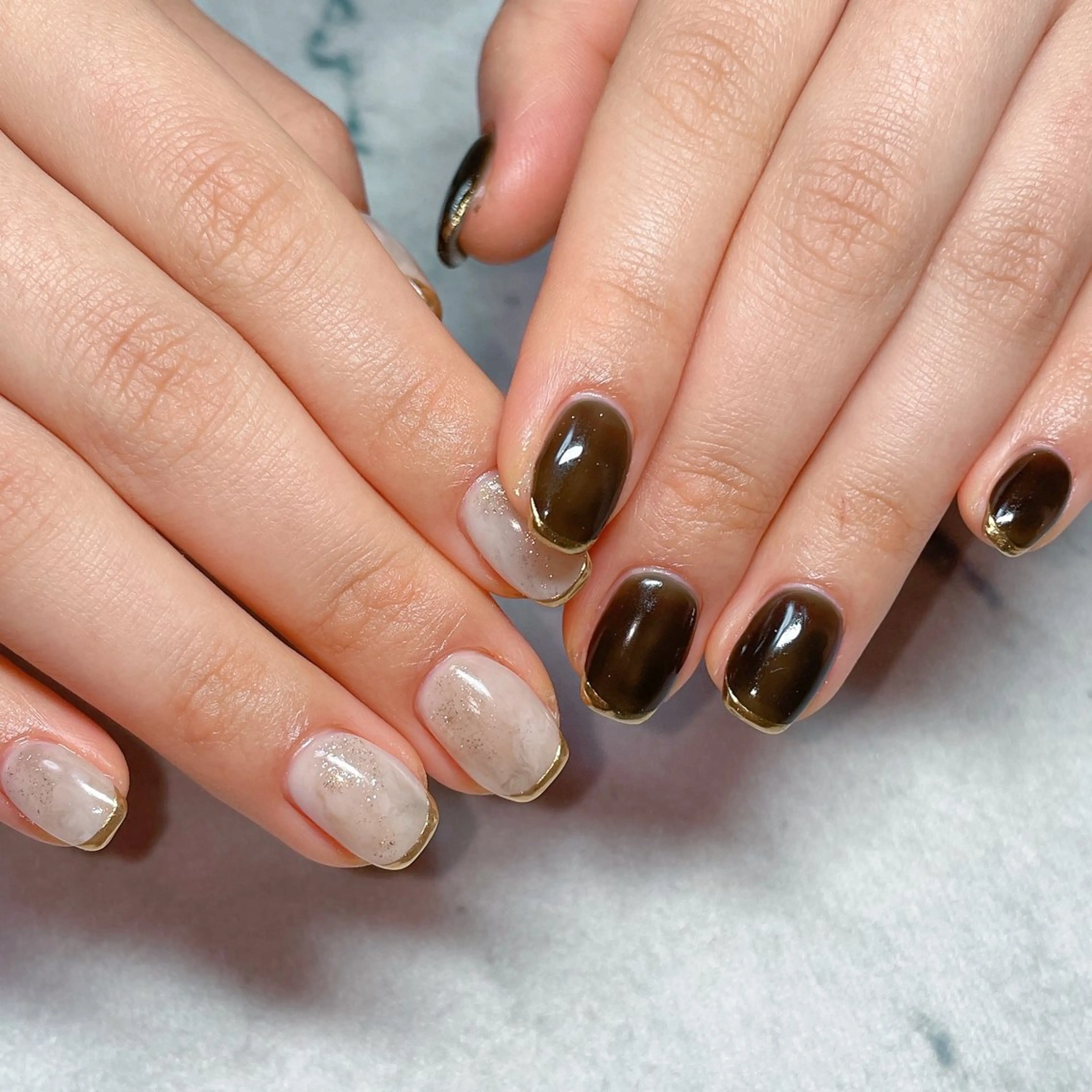 ネイル ハンドネイル Jeremy ♡ HARUKAのネイルデザイン