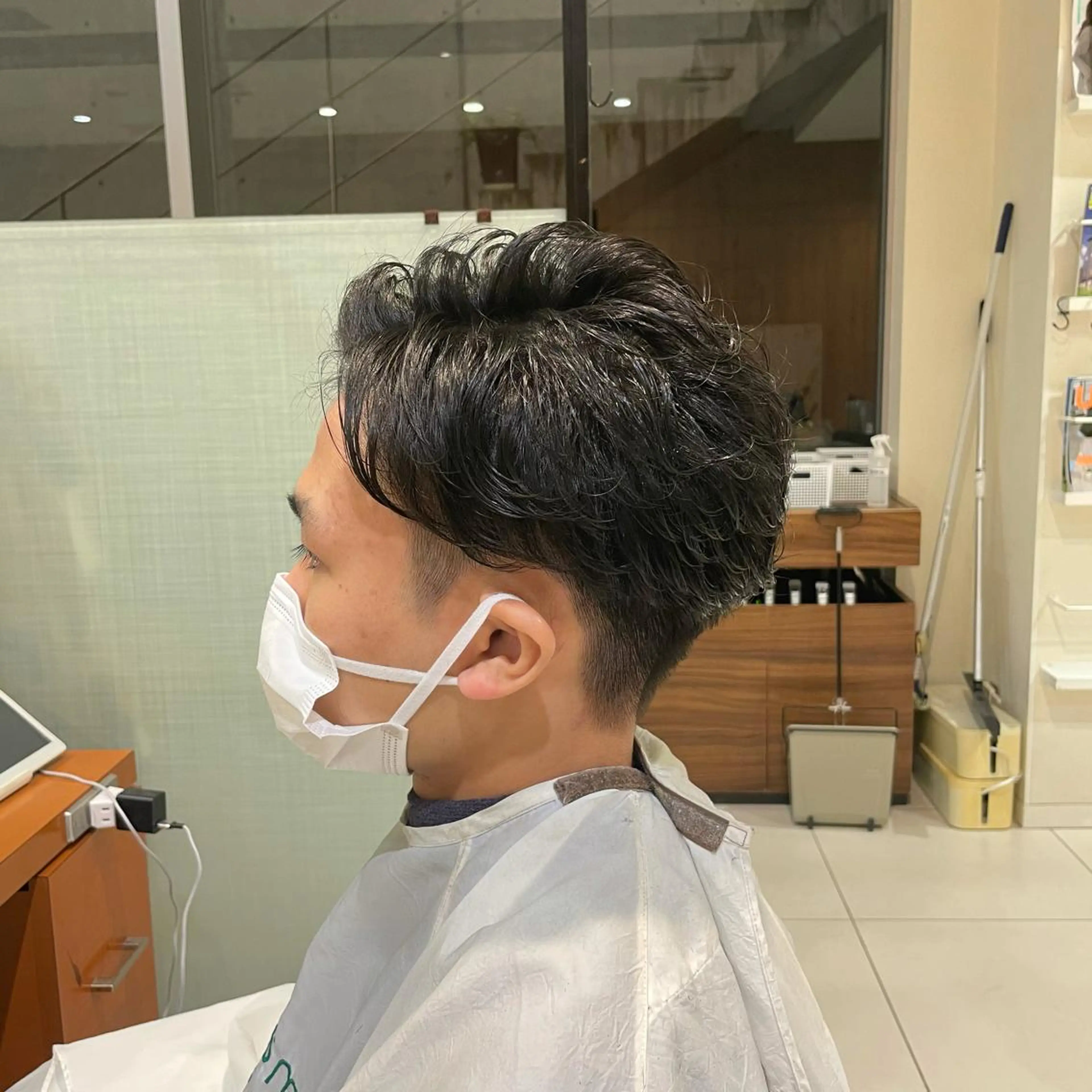 ショート 髙田 千華 髪質改善ストレートのヘアスタイル