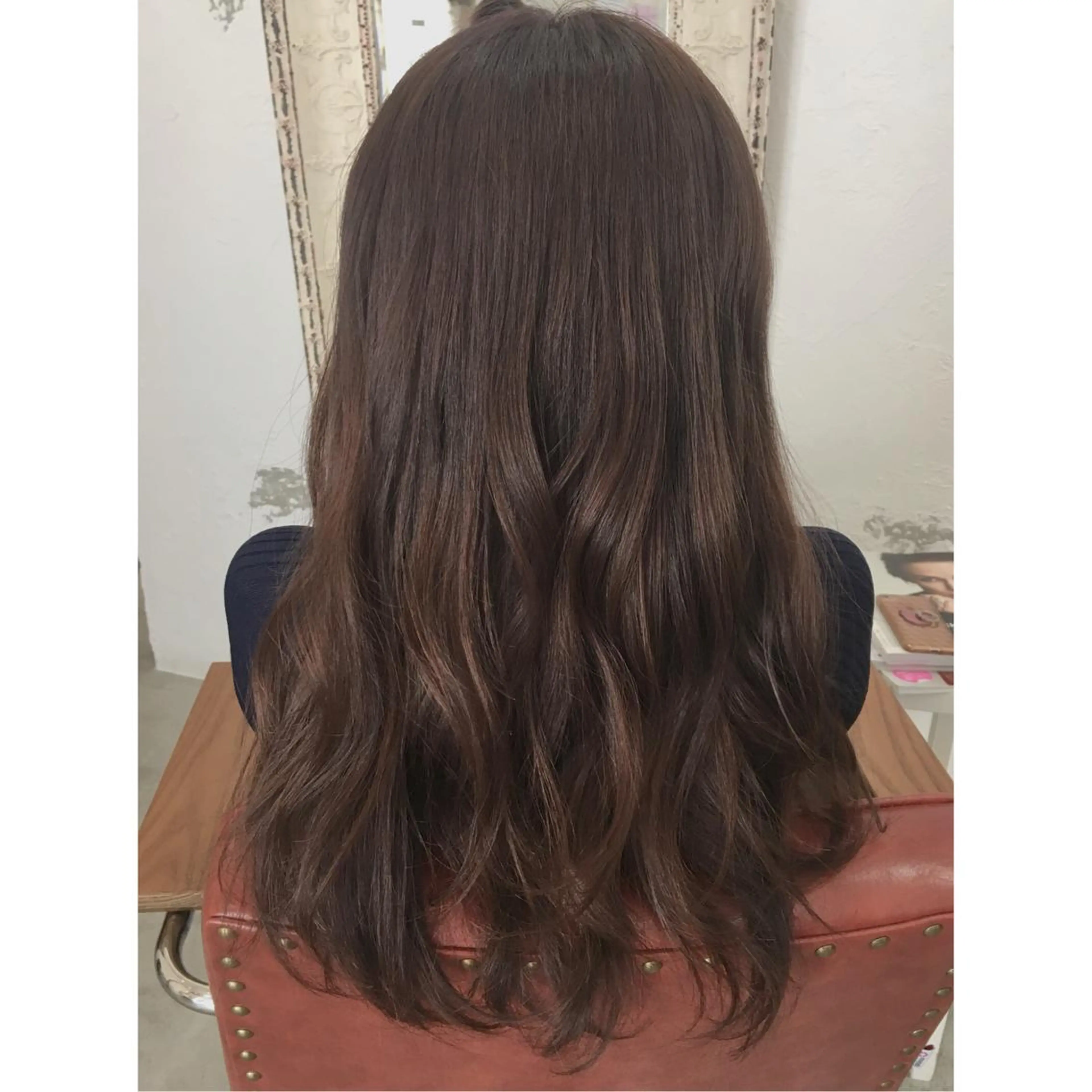 ロング カラー fio マナミのヘアスタイル