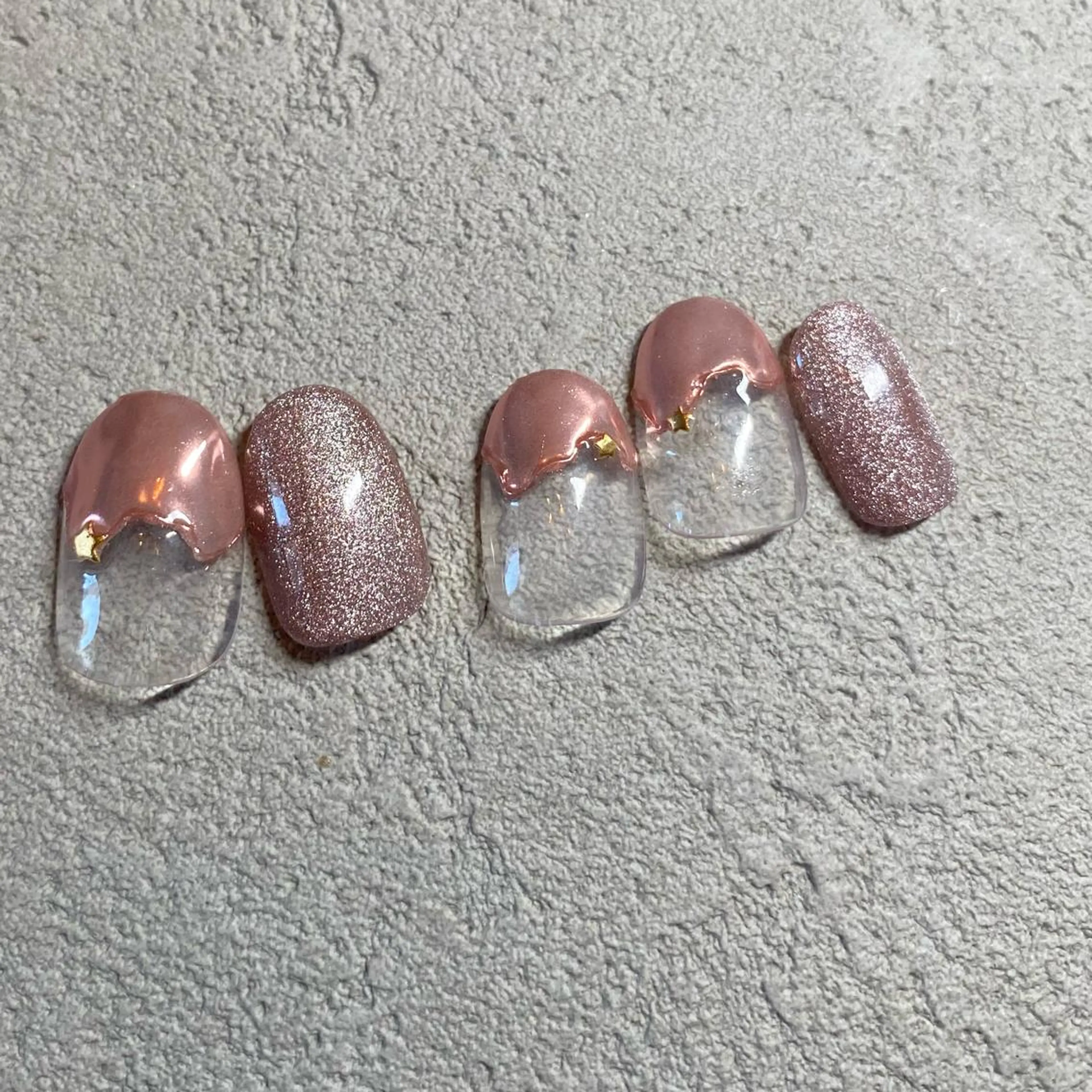 ネイル アートネイル フットネイル ニュアンスネイル 春ネイル 山田 貴子のネイルデザイン