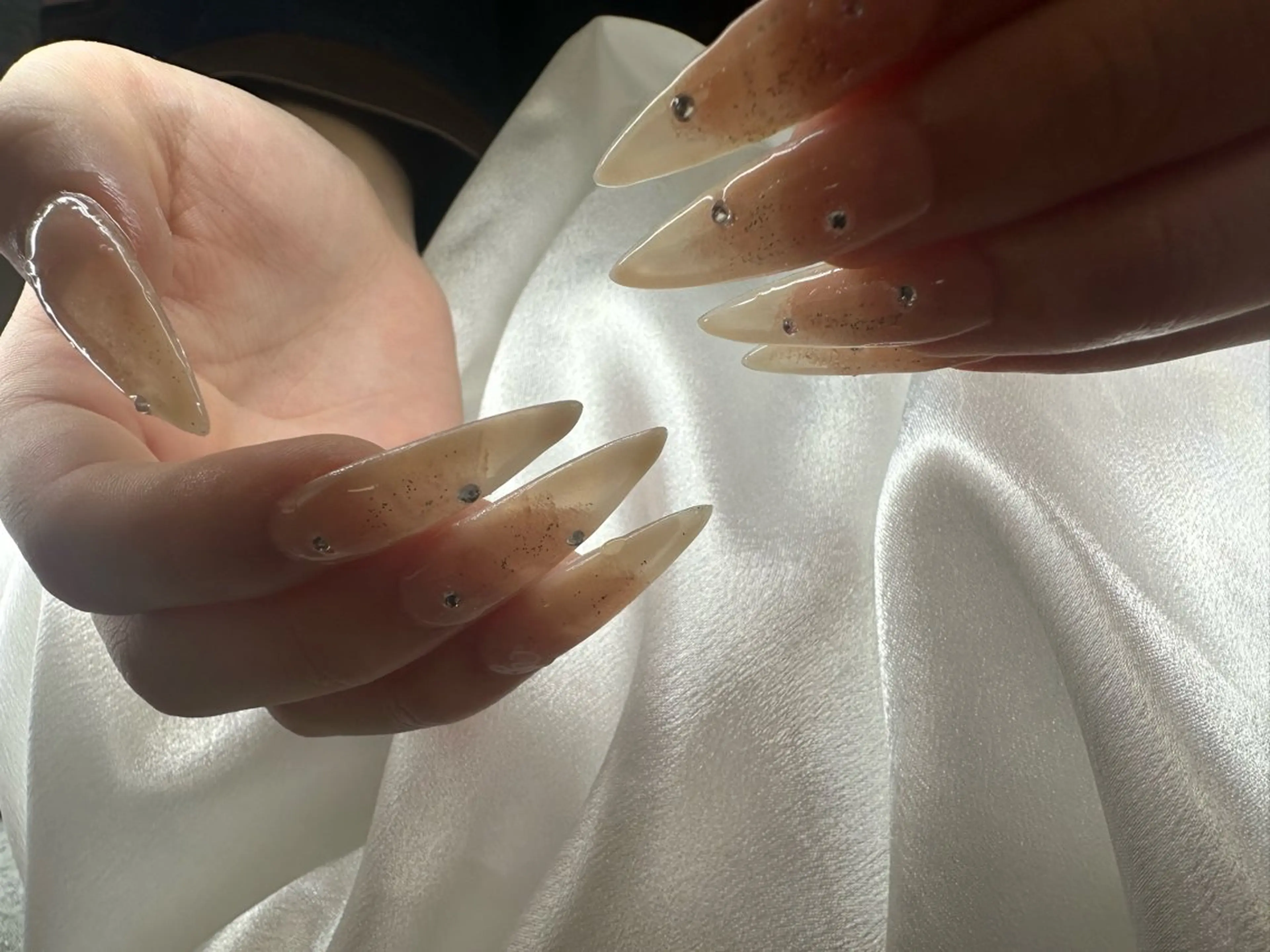 セミロング ハンドネイル YOKOSUKA🧸 NAIL🌿🫧💛のネイルデザイン