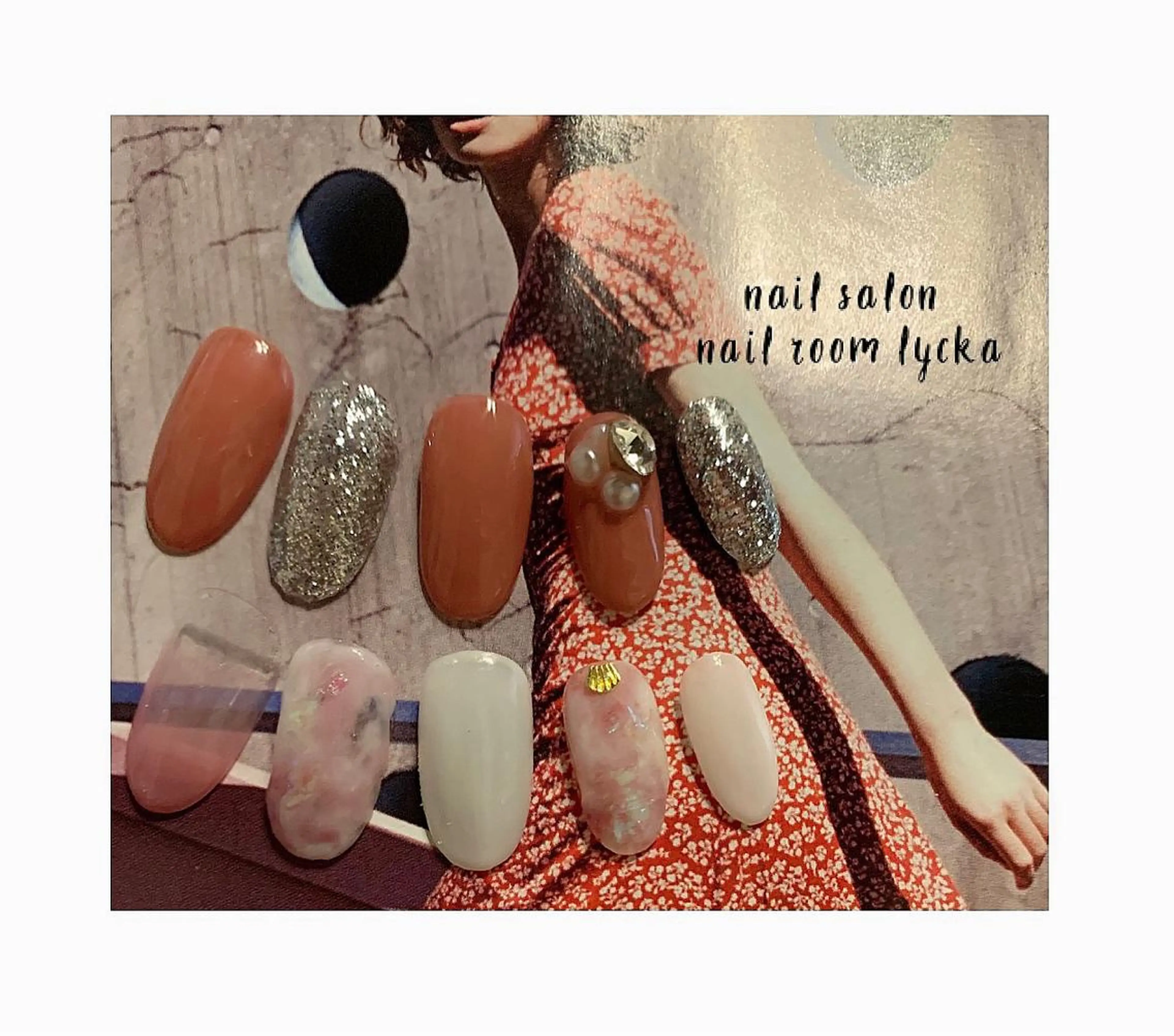 ネイル ﾈｲﾙﾙｰﾑﾘｯｶ 𝐦𝐚𝐲𝐮のネイルデザイン