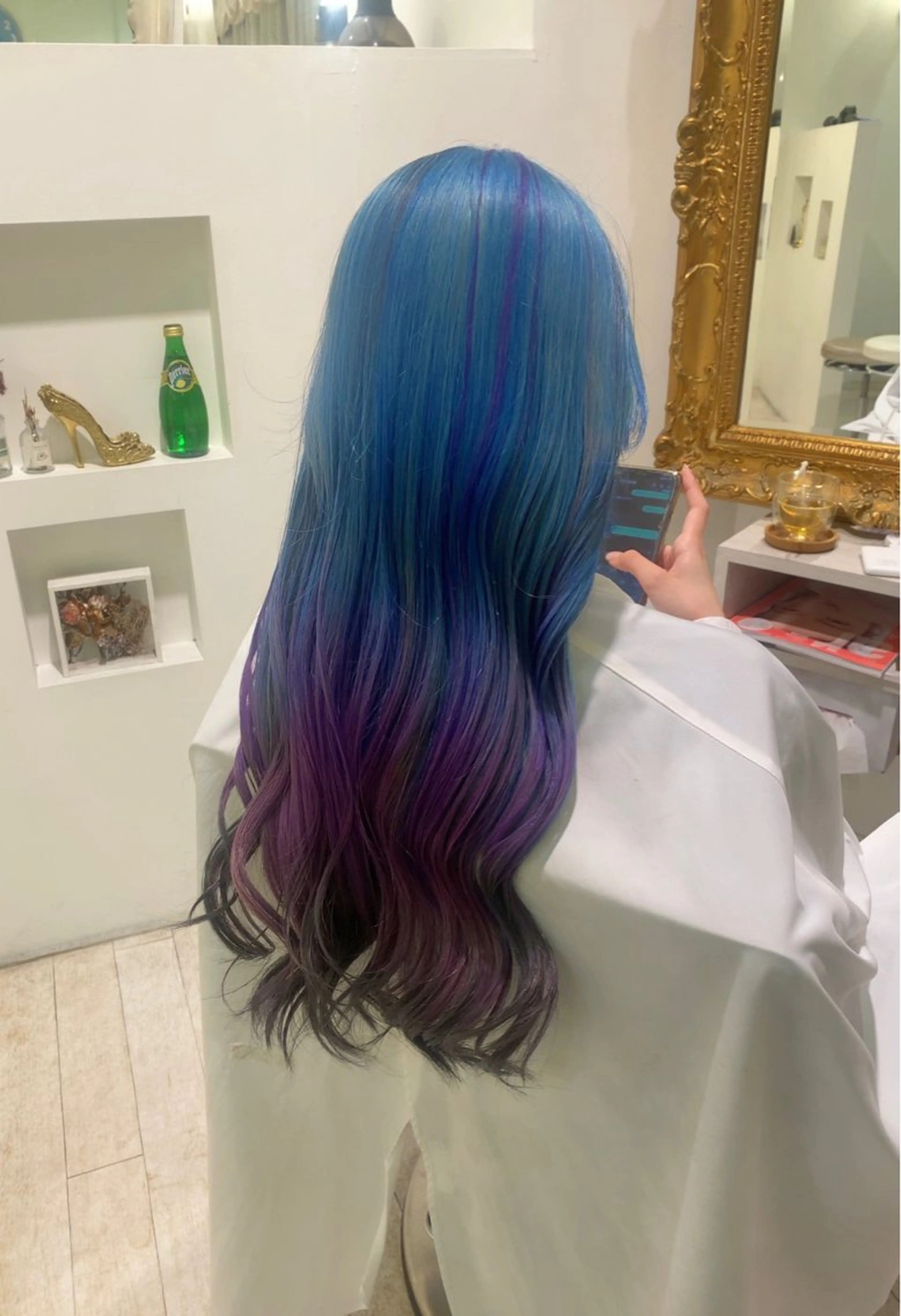 カラー 黒髪 ブリーチ グラデーションカラー カット ヘアカラー トリートメント ブリーチ特化型🐯 Lita -ゆうや-のヘアスタイル