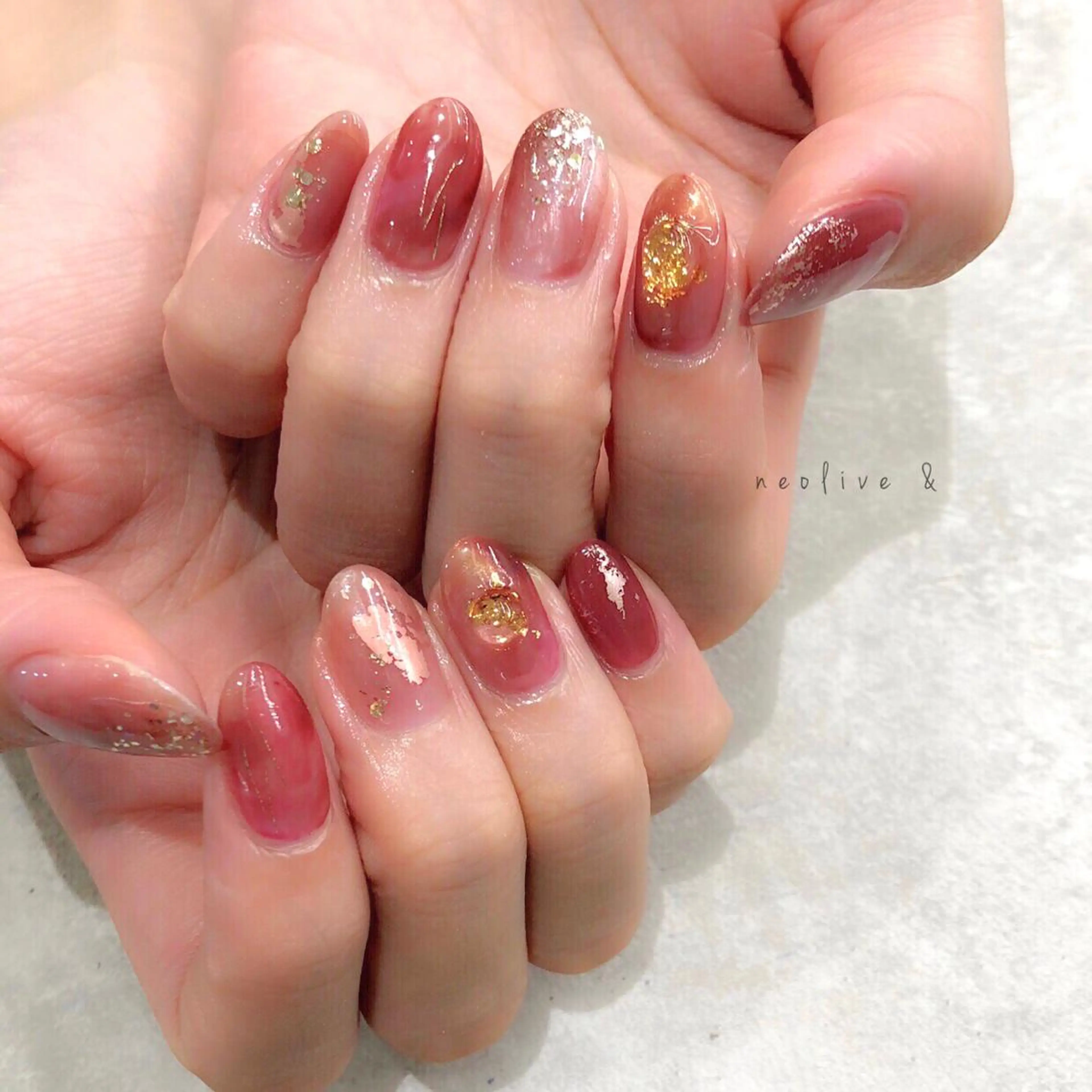 ネイル ハンドネイル Yuriko Omi パラジェル/渋谷のネイルデザイン