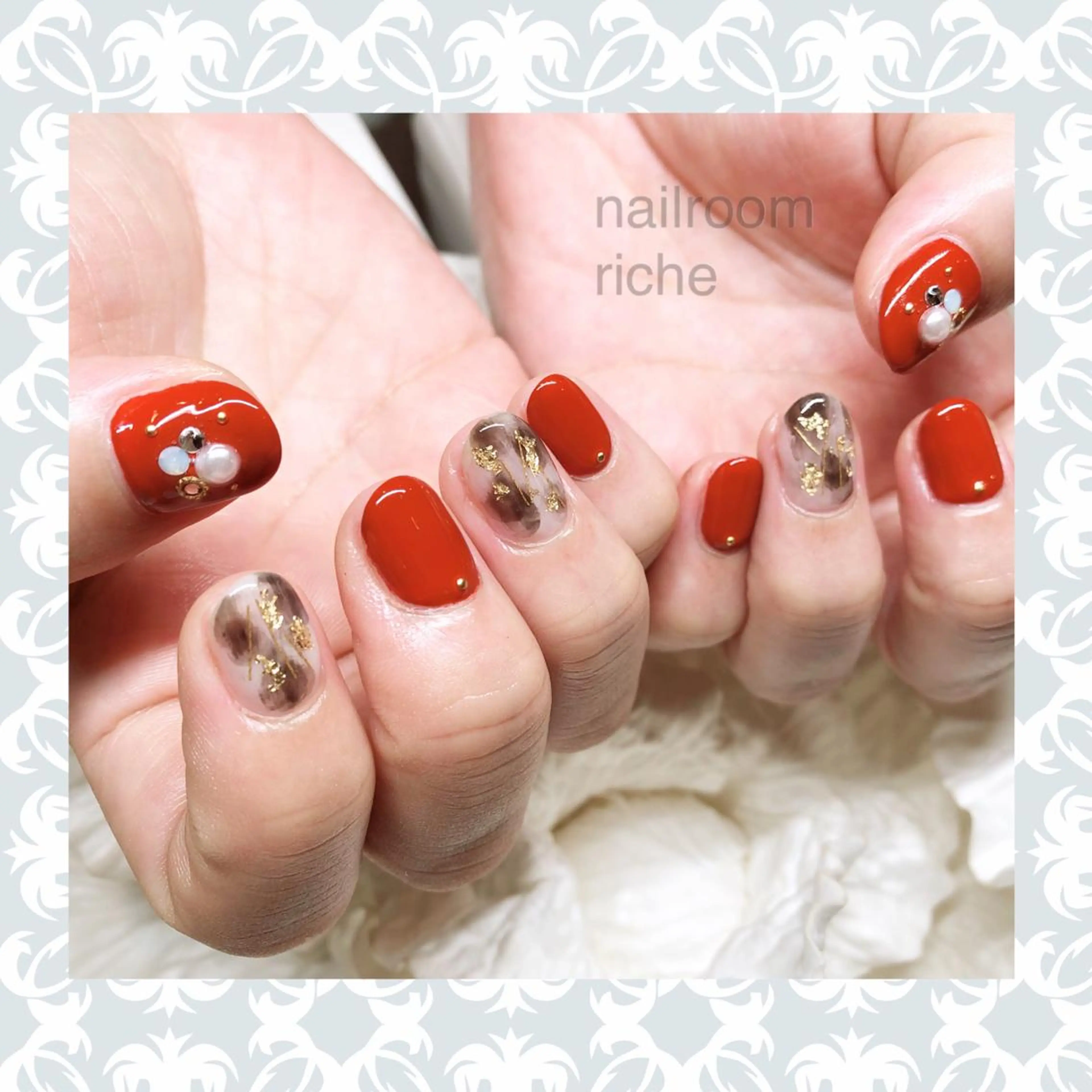 ネイル ハンドネイル nailroom richeのネイルデザイン