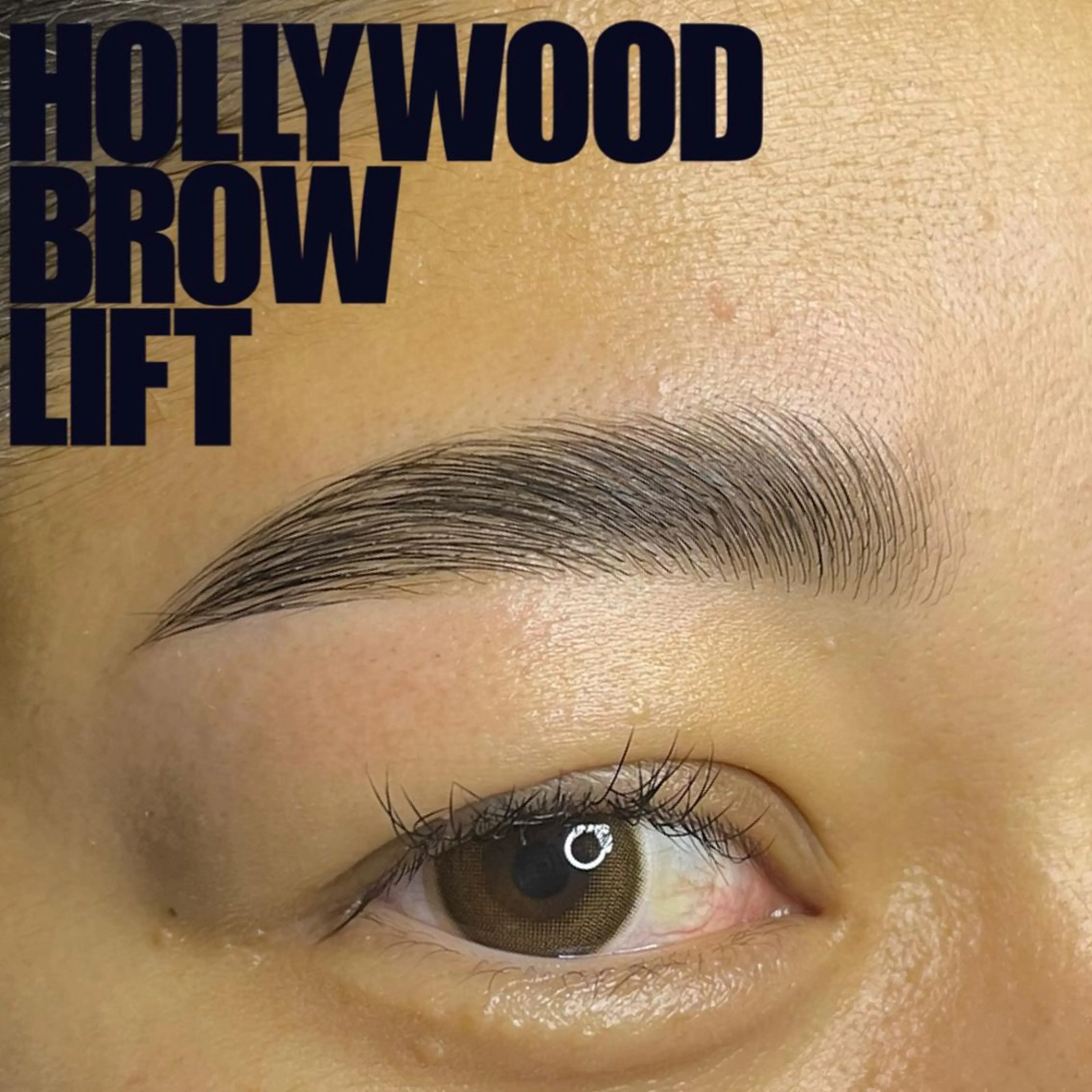 アイブロウ ハリウッドブロウリフト 眉毛と韓国肌質改善 サロン　和泉府中のエステ・リラクイメージ