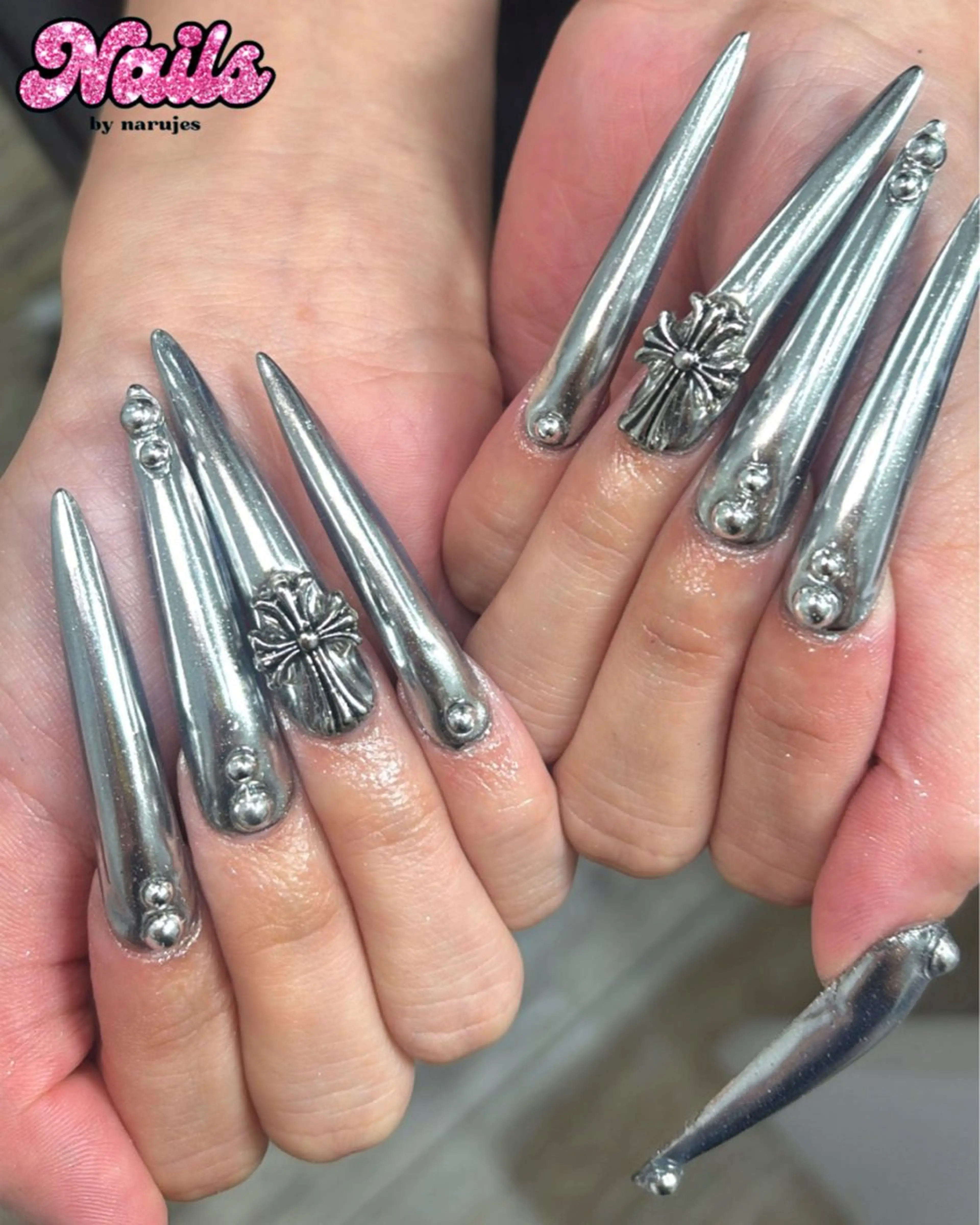 ネイル ギャルネイル🧸💖 narujesのネイルデザイン