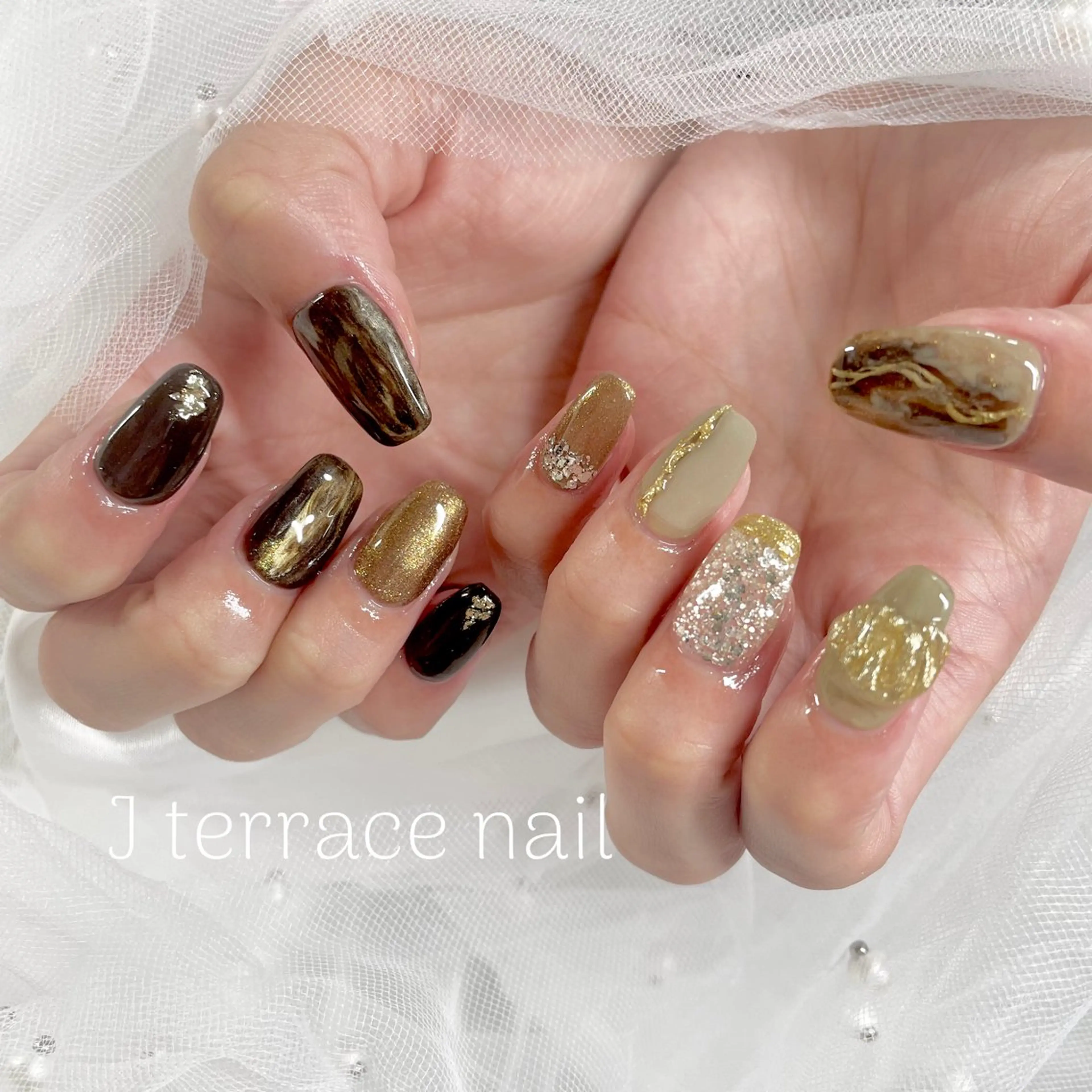 ネイル ジェルネイル J terrace Nailのネイルデザイン