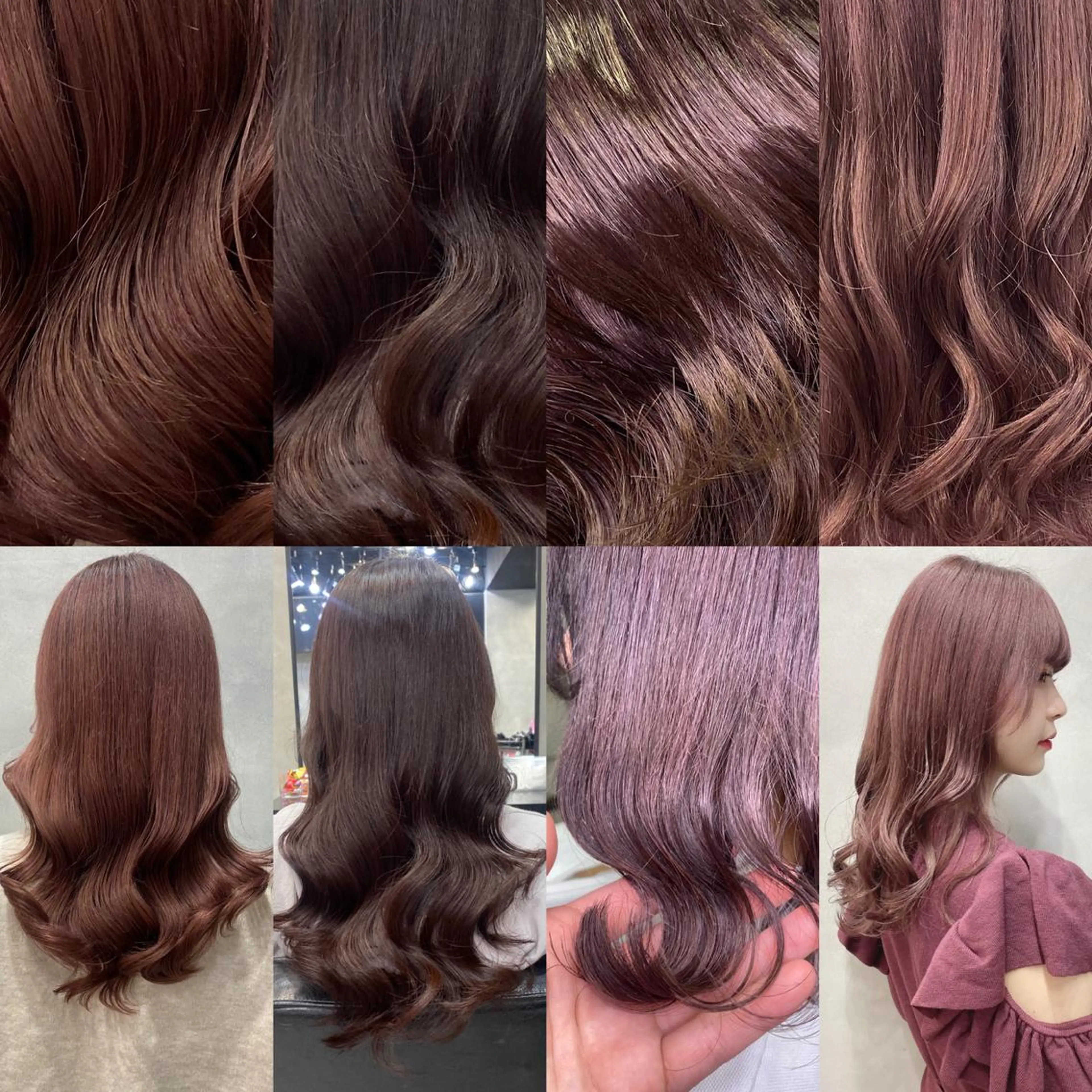 セミロング カラー ヘアアレンジ LAVENDIA Azabu所属・LAVENDIA 初音のヘアスタイル