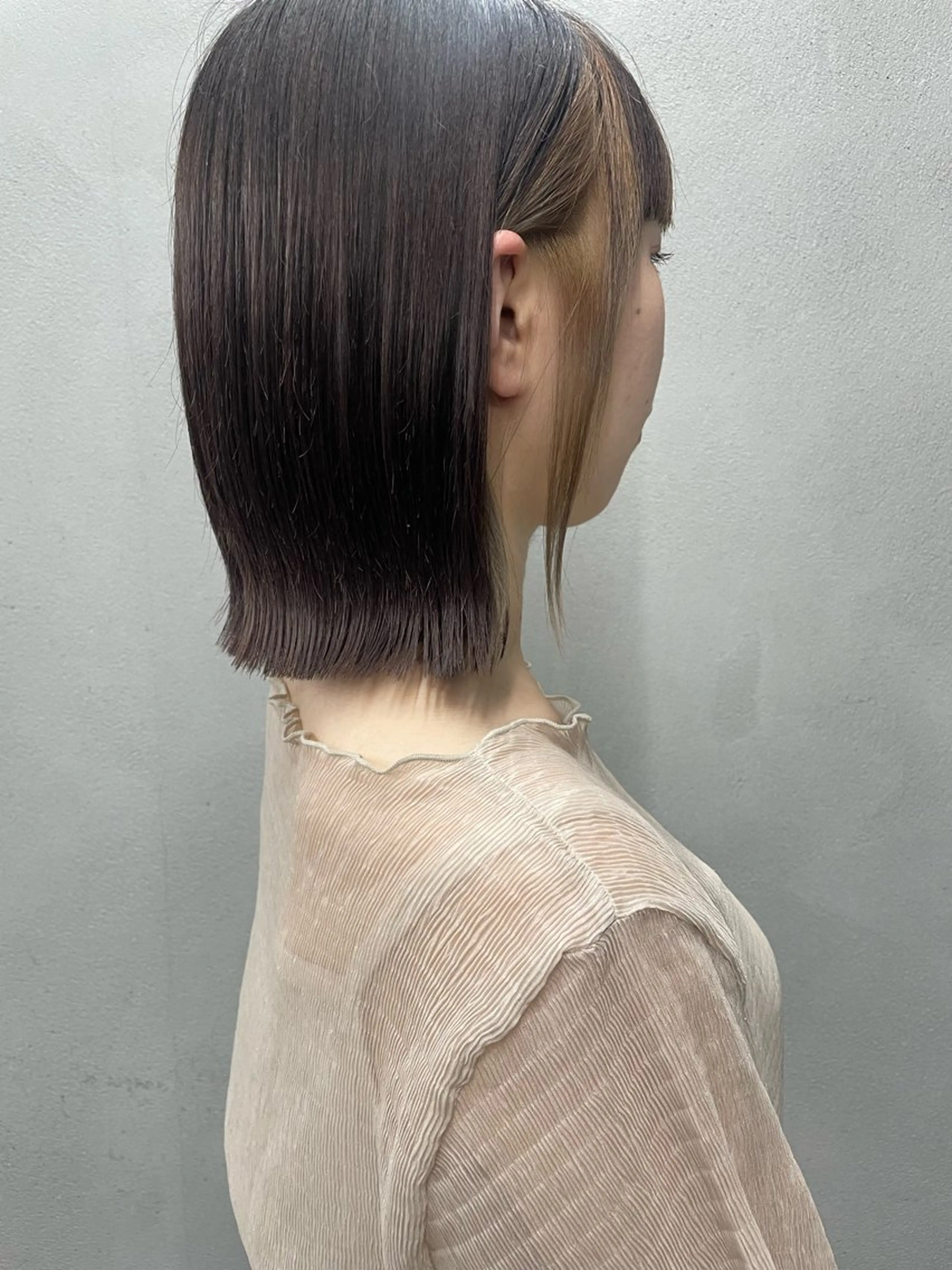 ショート カラー カット ヘアカラー #tag  田島 純奈のヘアスタイル