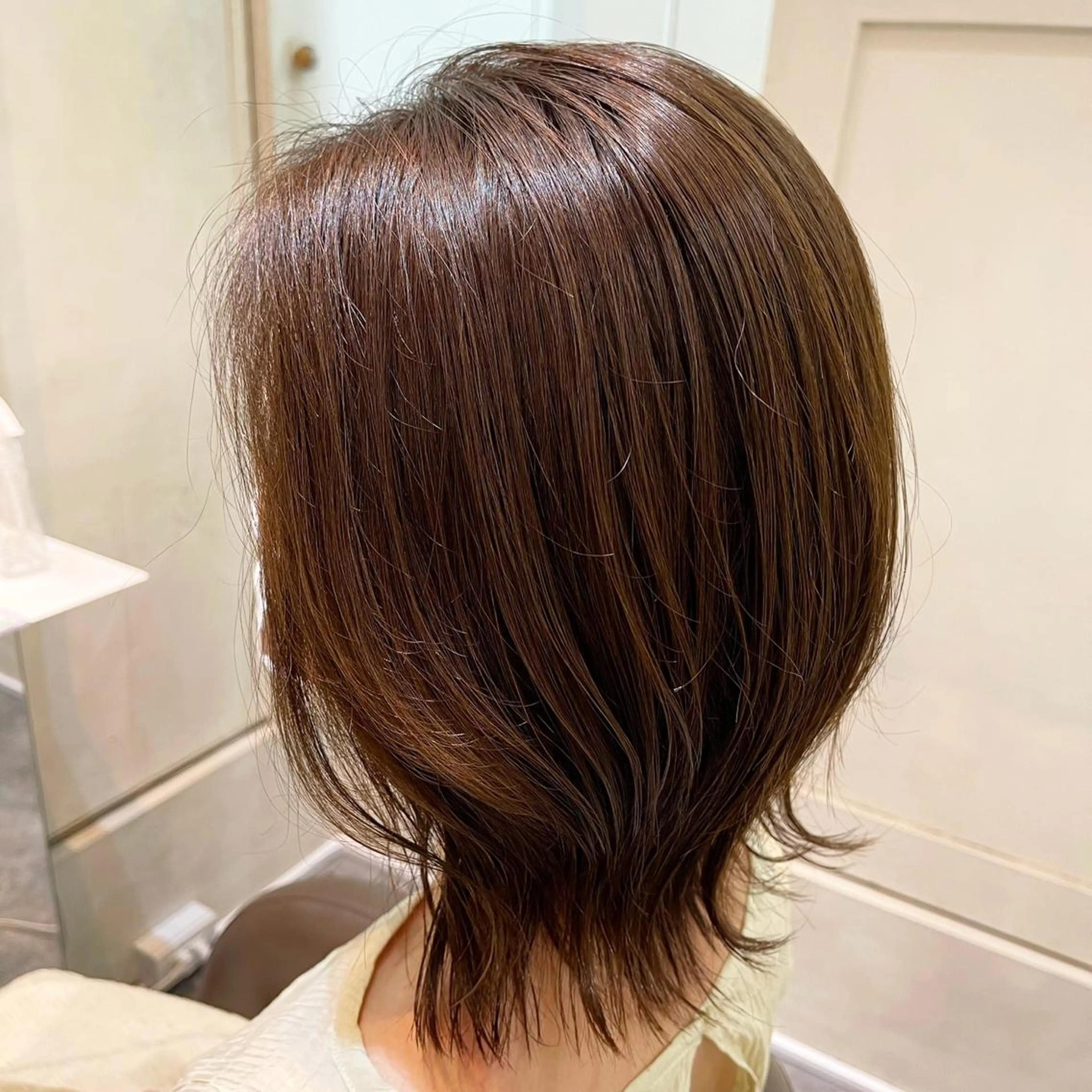 ミディアム abie hair 西大島店所属・am iのヘアスタイル