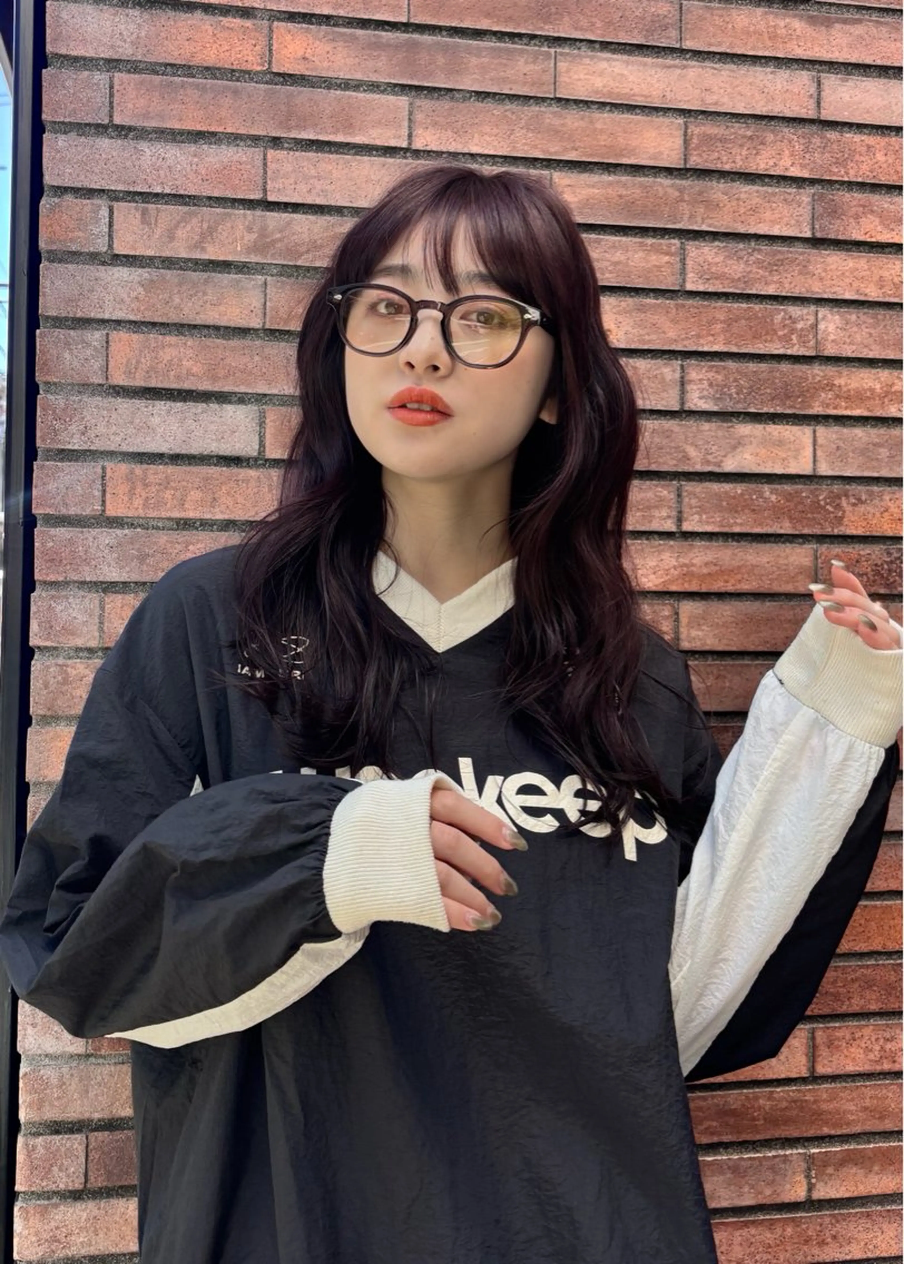 ロング カラー カット ヘアカラー kaze代官山 🪽kanameのヘアスタイル