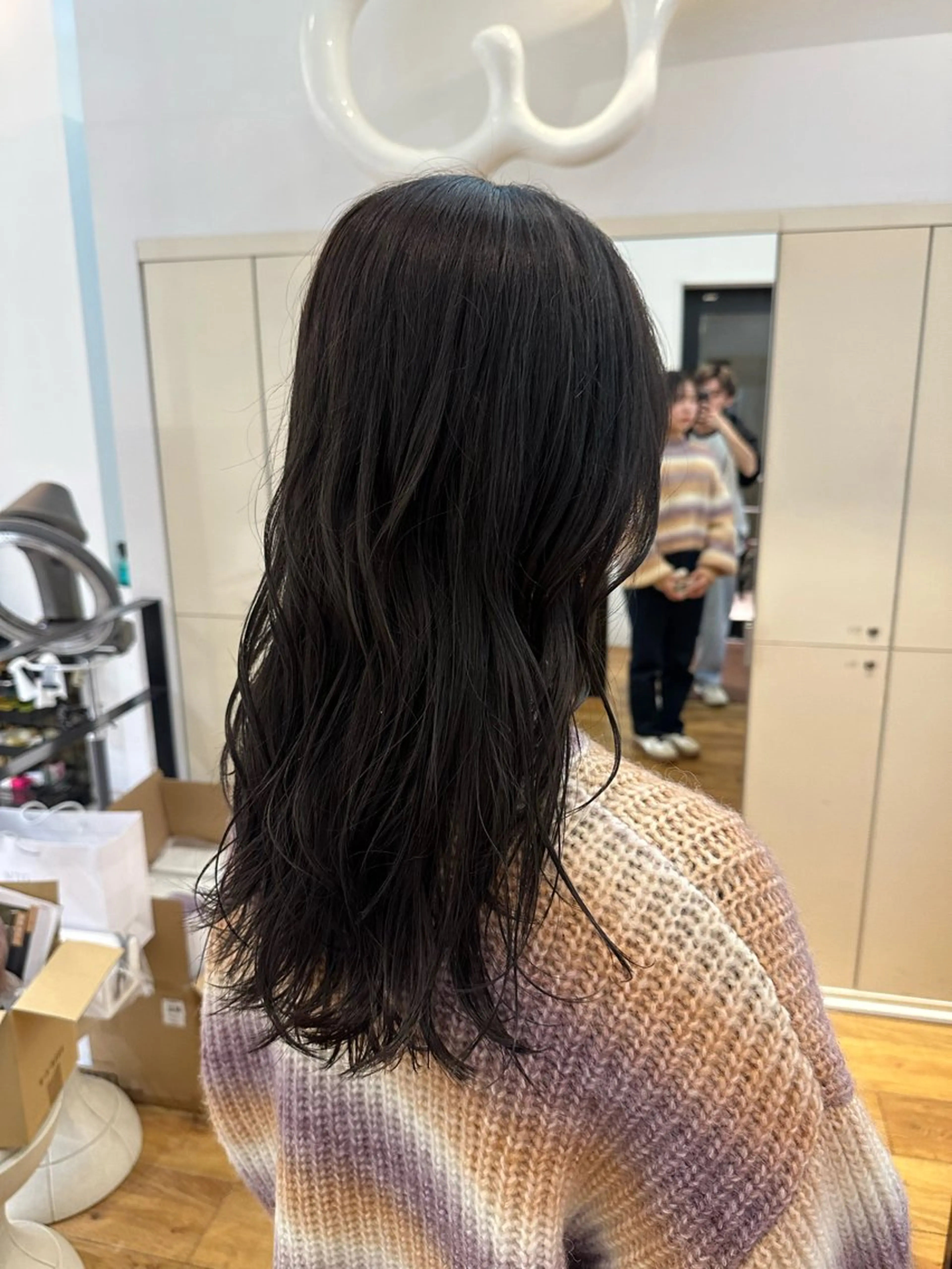 カラー ブラウンカラー ダークブラウン ヘアカラー 安藤 太一のヘアスタイル