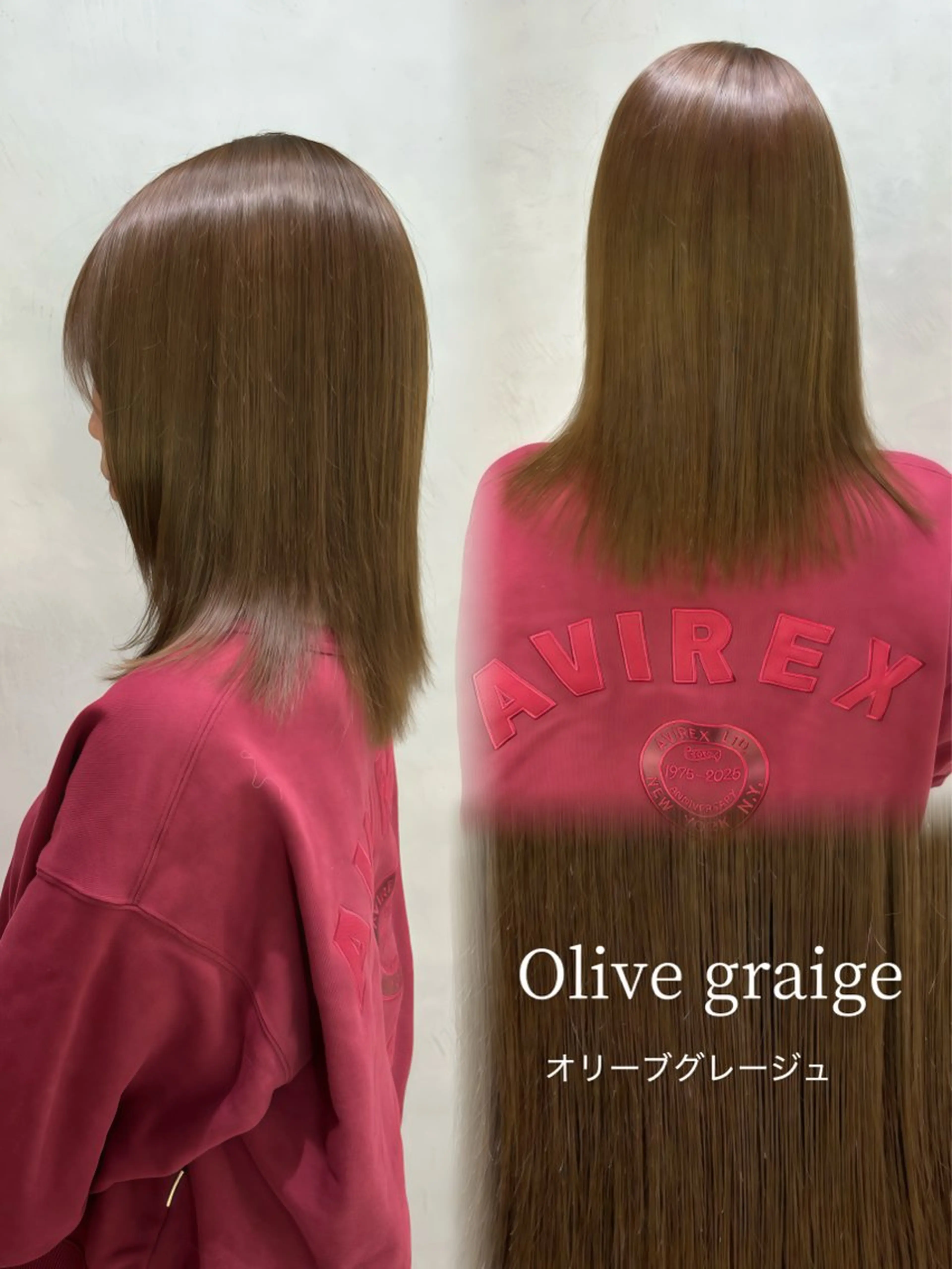 セミロング カット ヘアカラー トリートメント ヘッドスパ 渋谷 OXY所属・艶髪ケア特化♦️ ありさのヘアスタイル