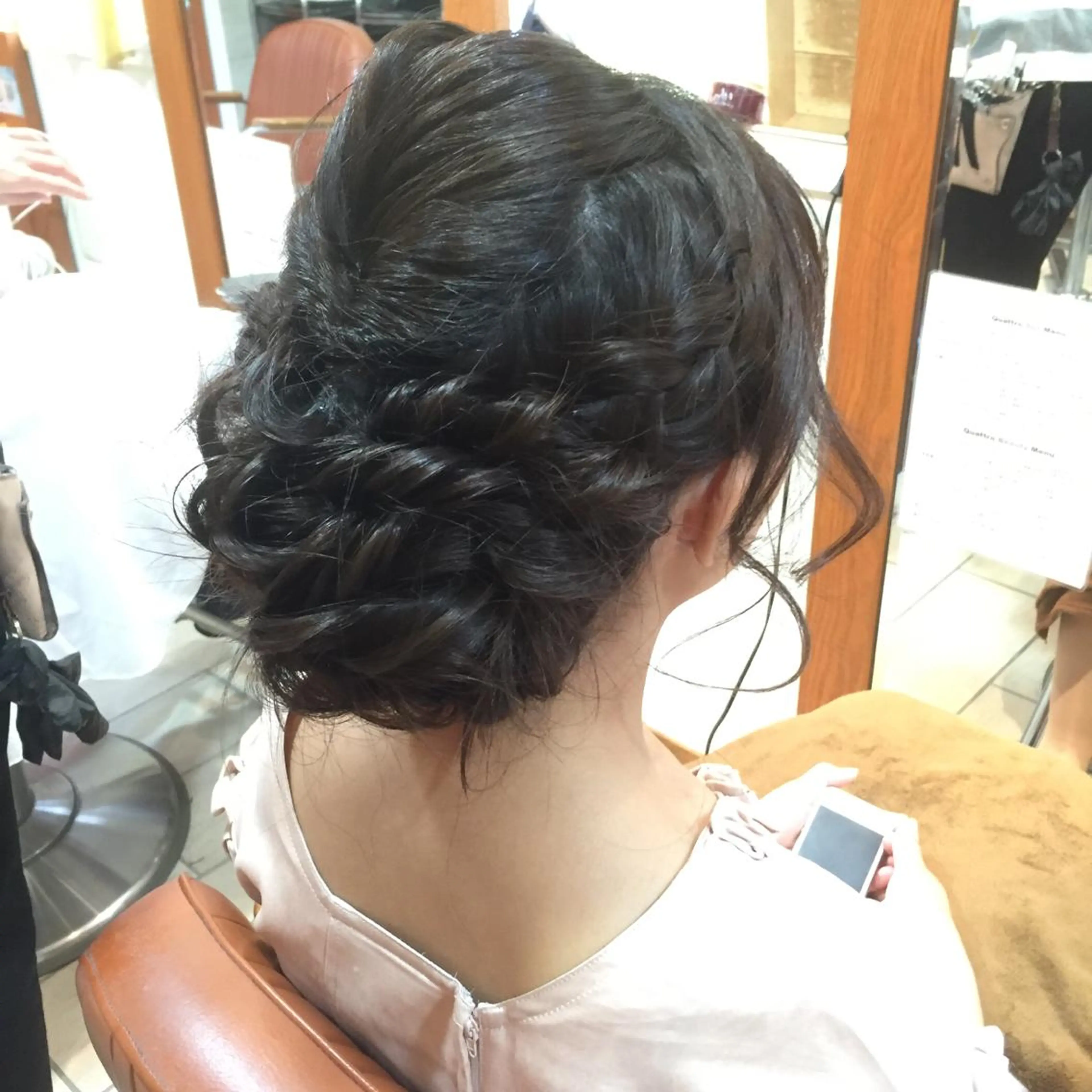 ロング カラー パーマ ヘアアレンジ 可愛いを作る神 ナオヒロのヘアスタイル