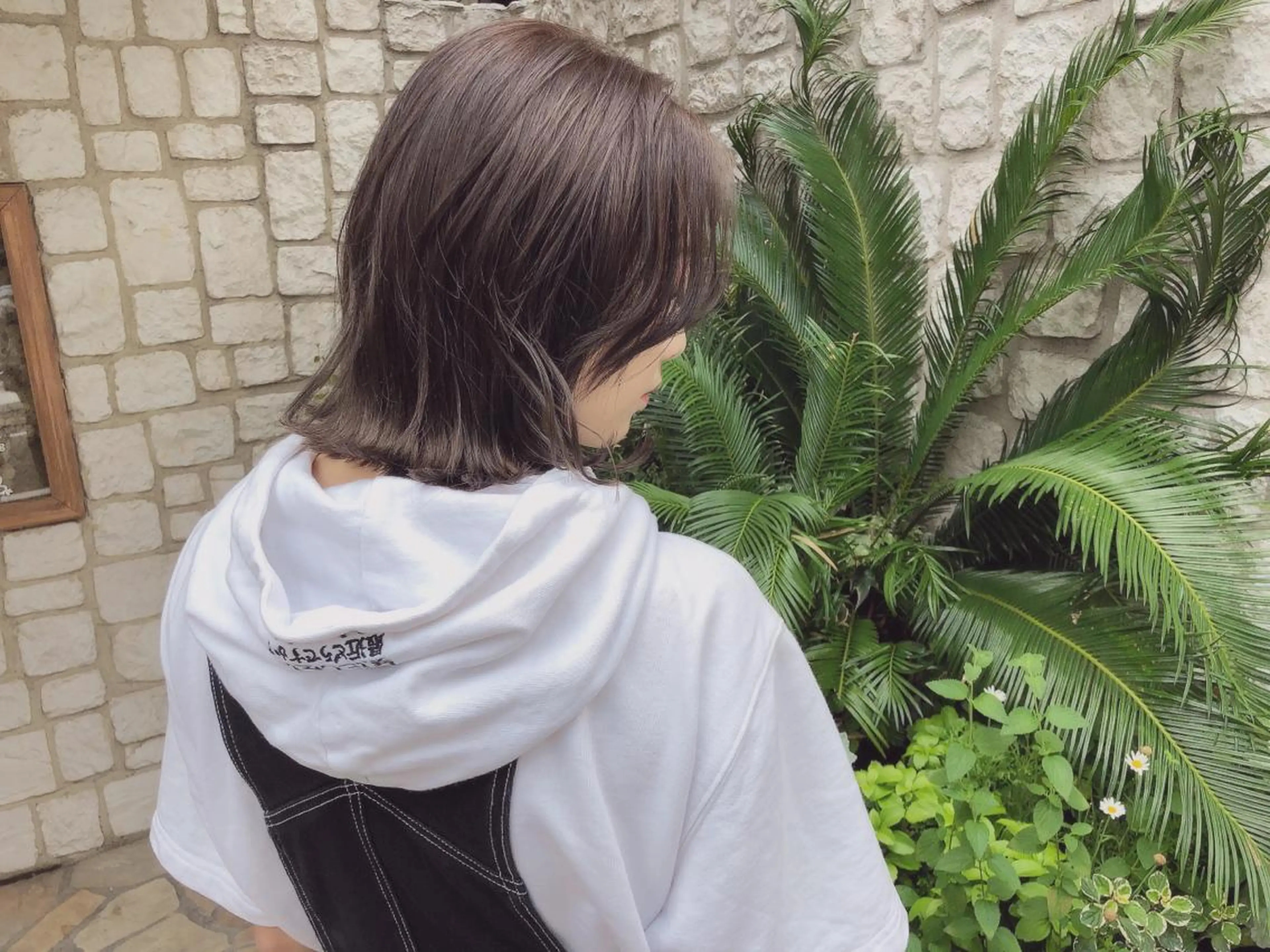 ショート カラー パーマ ヘアアレンジ メンズ キッズ ネイル マツエク・マツパ グレージュ ラベンダーカラー ラベンダーグレージュ ラベンダーグレー カット OAK  兵庫所属・OAK 兵庫のヘアスタイル