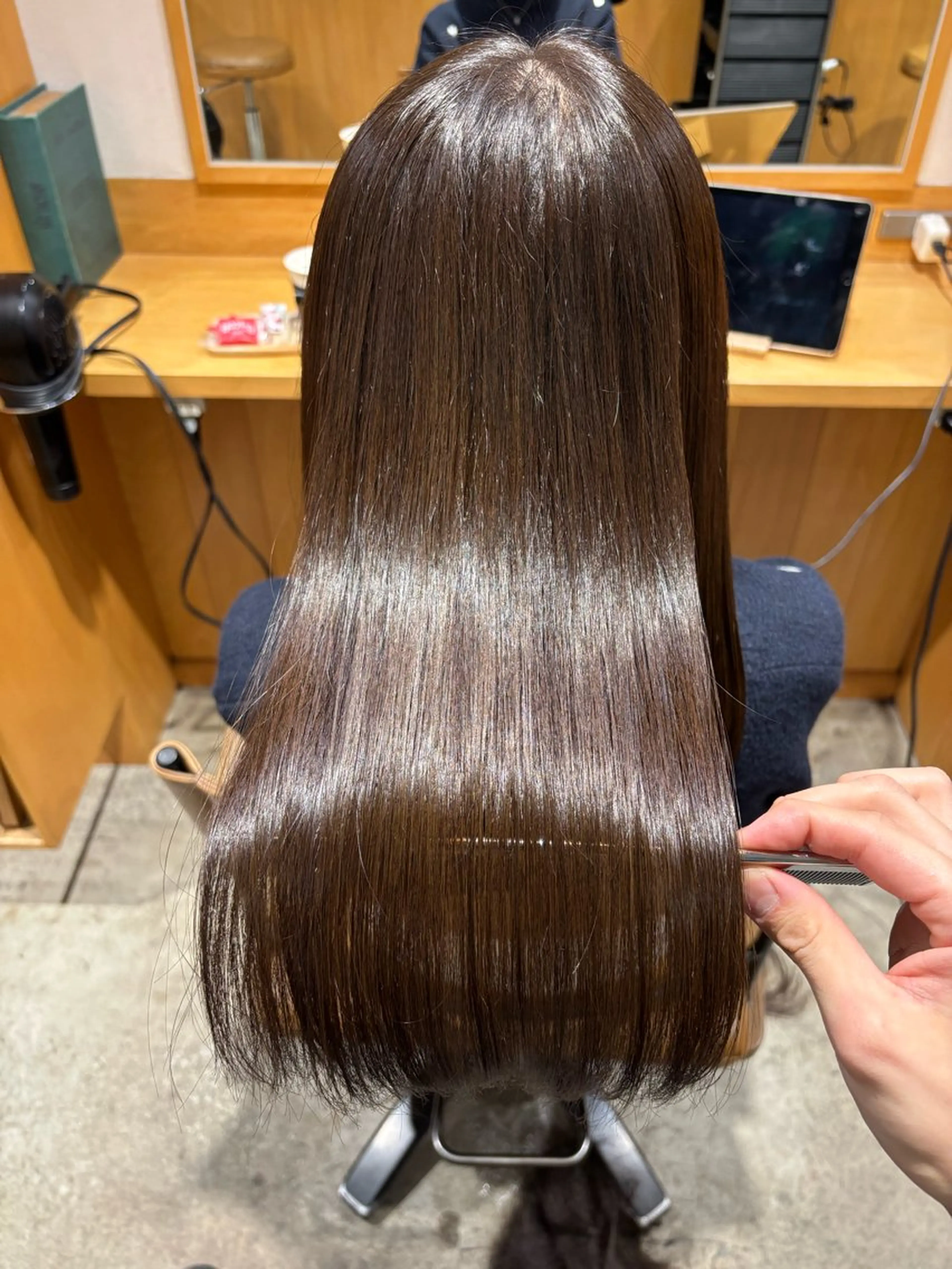 ロング カット ヘアカラー トリートメント 【Amphi Tokyo】宮原のヘアスタイル