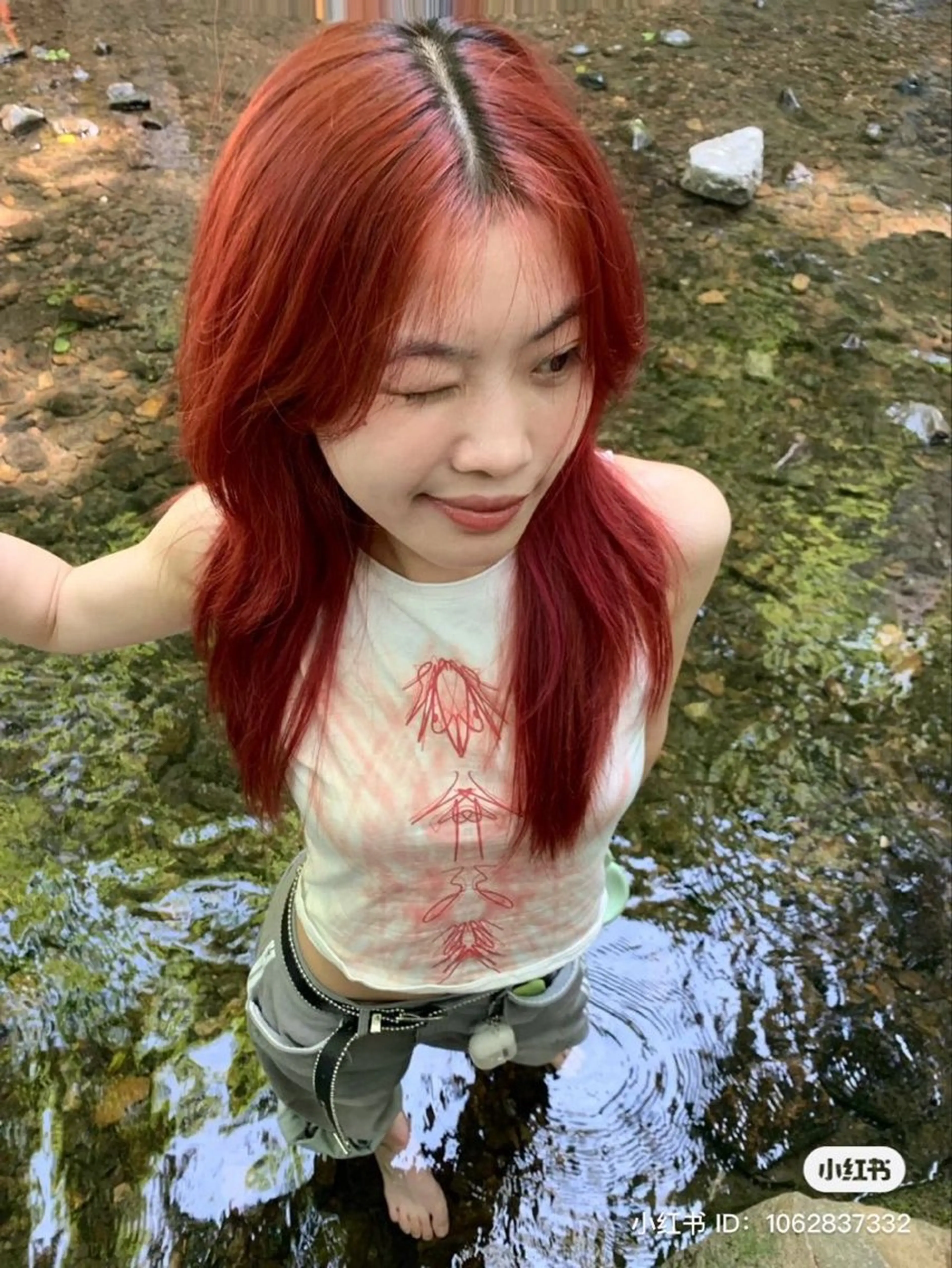 暖色ケアカラー＋トリートメント🍓🍎🍇の写真