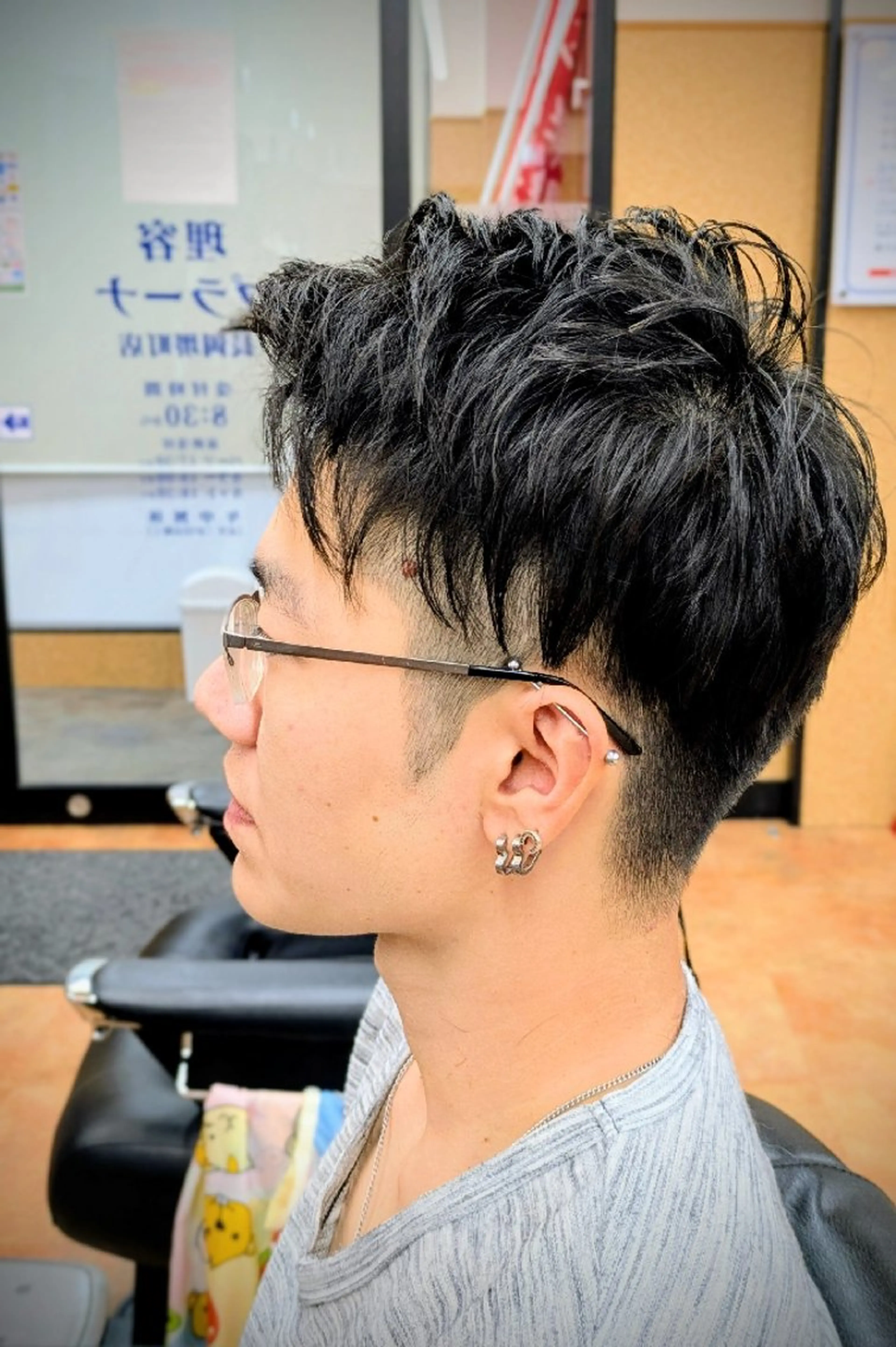 ショート 理容プラーナ長岡堺町店所属・理容プラーナ 福井のヘアスタイル