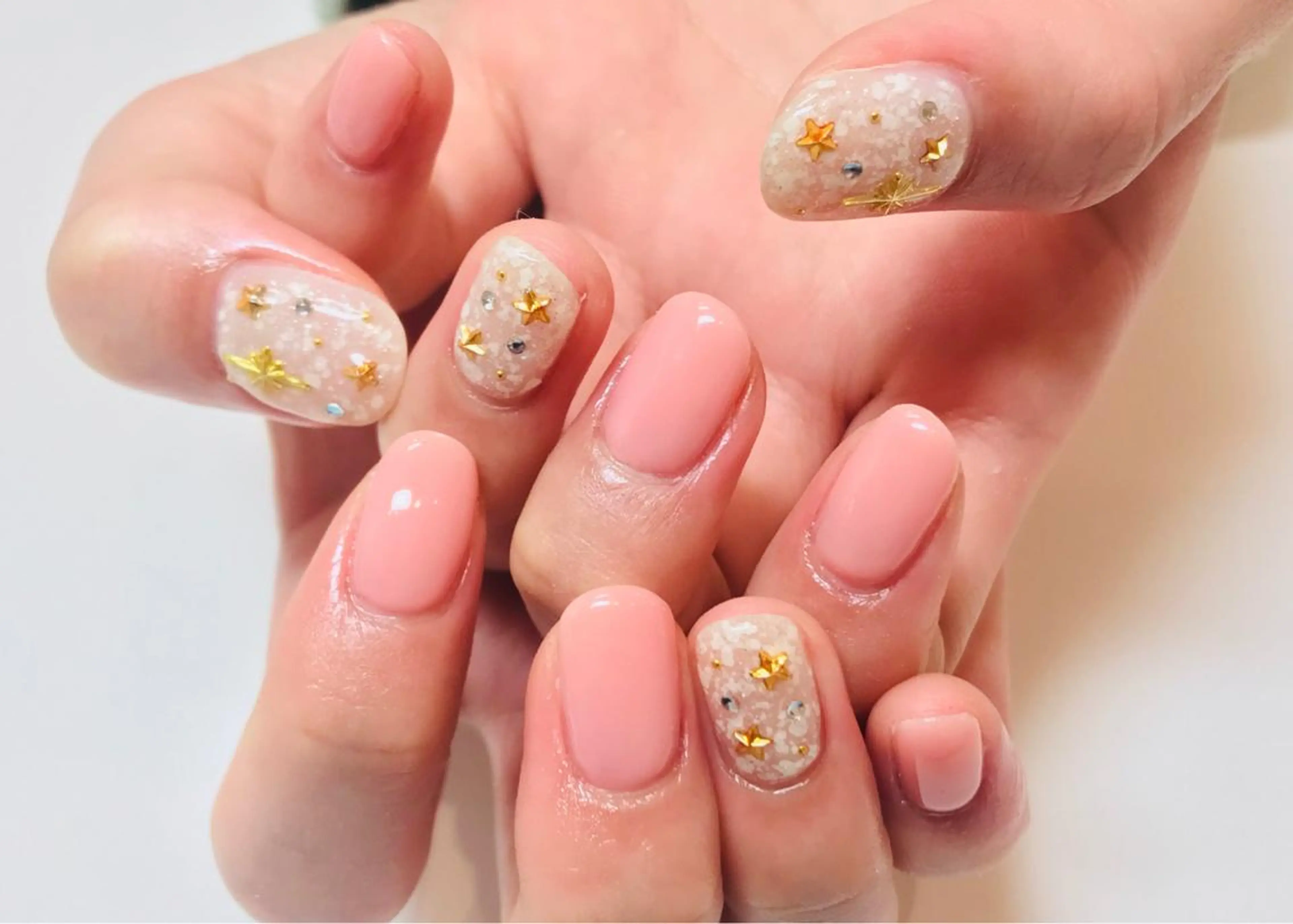 ネイル ジェルネイル キラキラネイル Yukako. Nのネイルデザイン