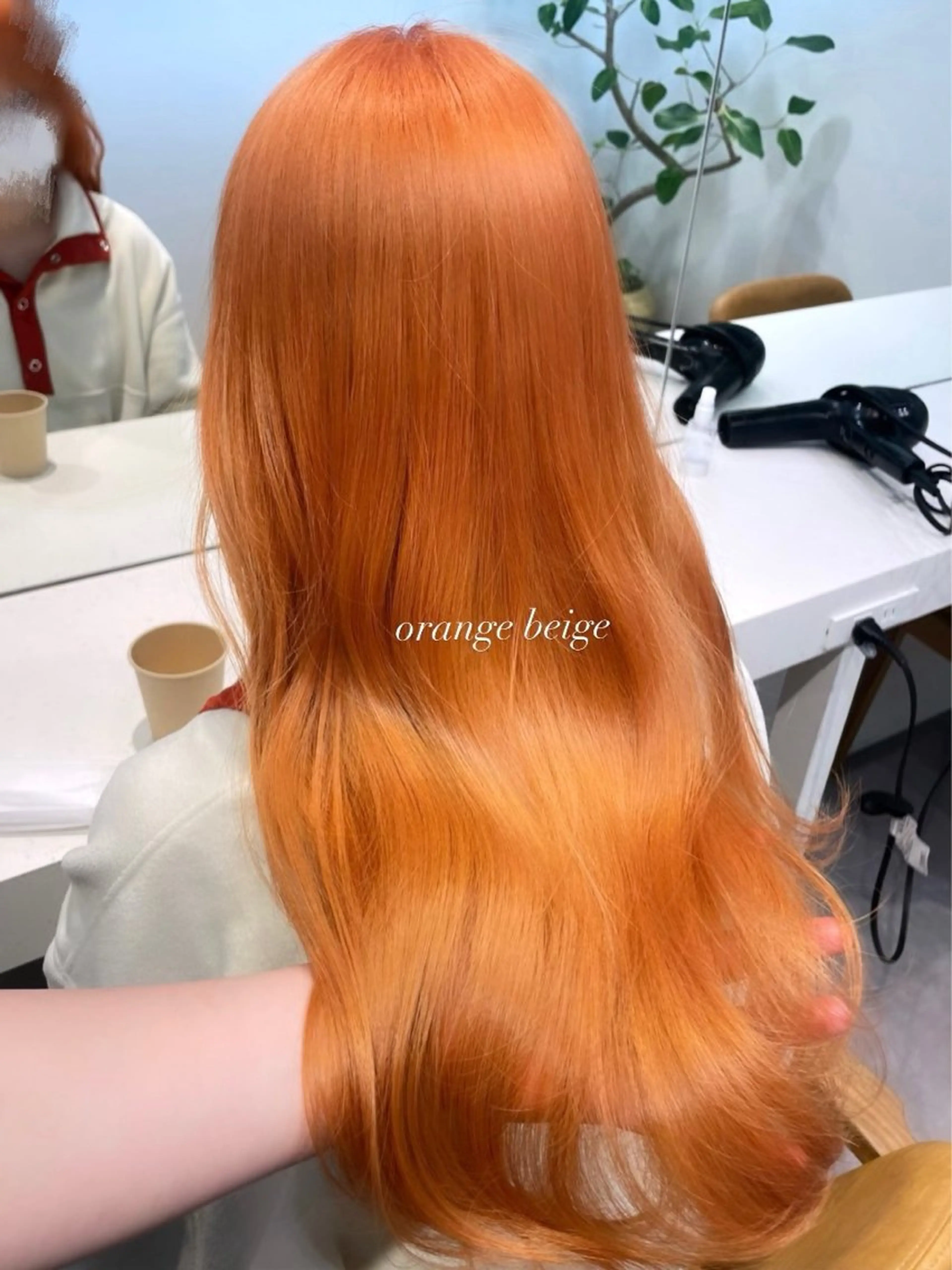 カラー ヘアカラー 若月 あやかのヘアスタイル