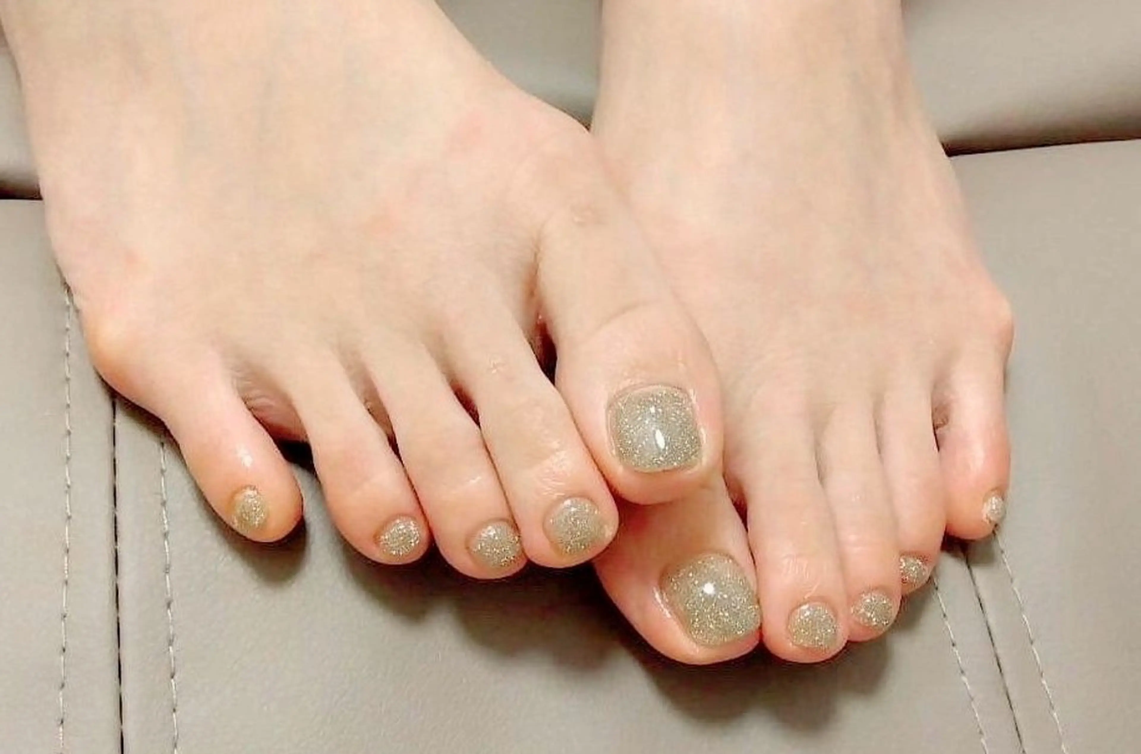 フットネイル☆ワンカラー【オフなし】色混ぜ/2色まで可の写真