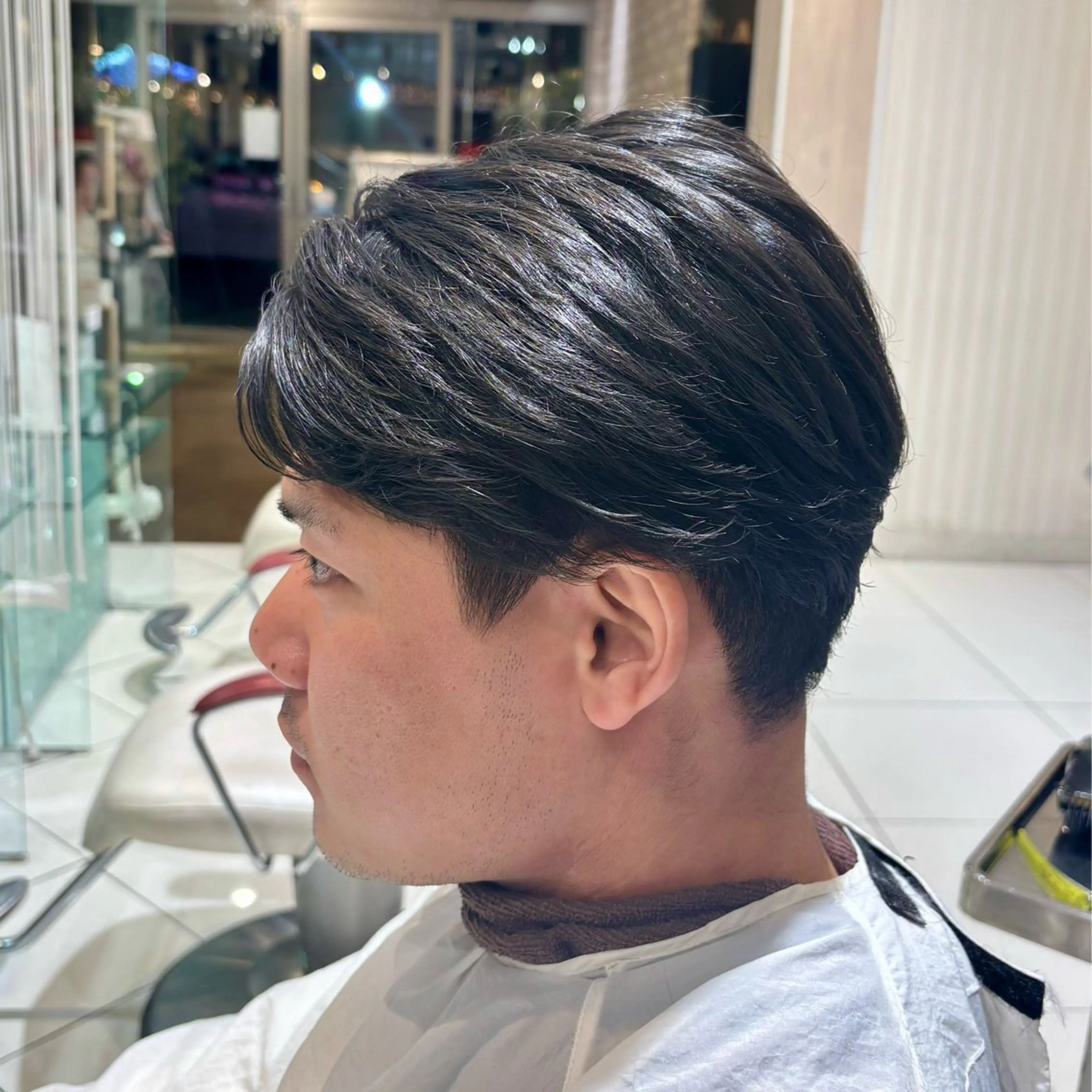 ショート カット トリートメント ヘッドスパ 中水 怜奈のヘアスタイル