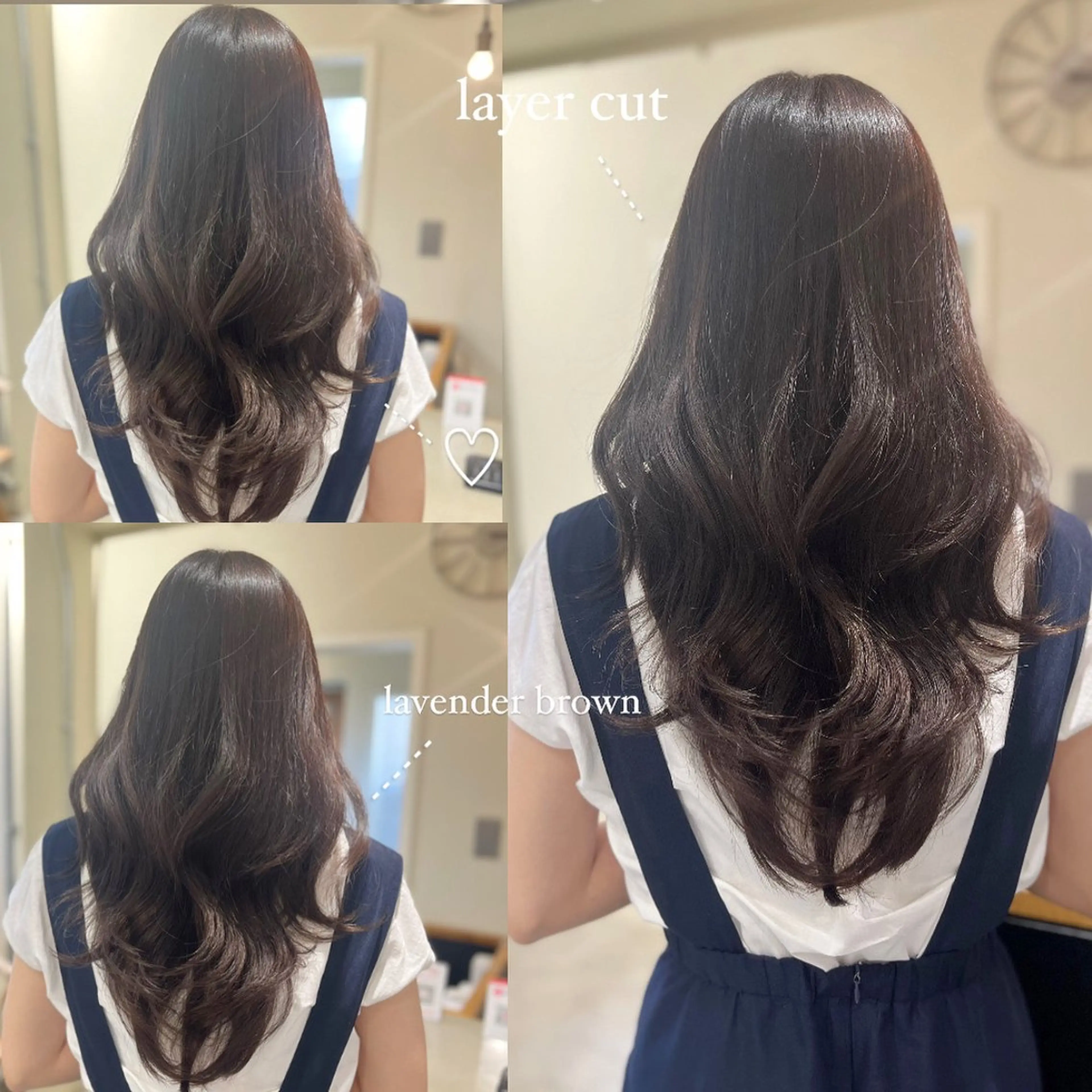 ロング カラー ヘアカラー トリートメント ヘッドスパ ヘアセット 🦮shiori アイドルオタク🦮のヘアスタイル