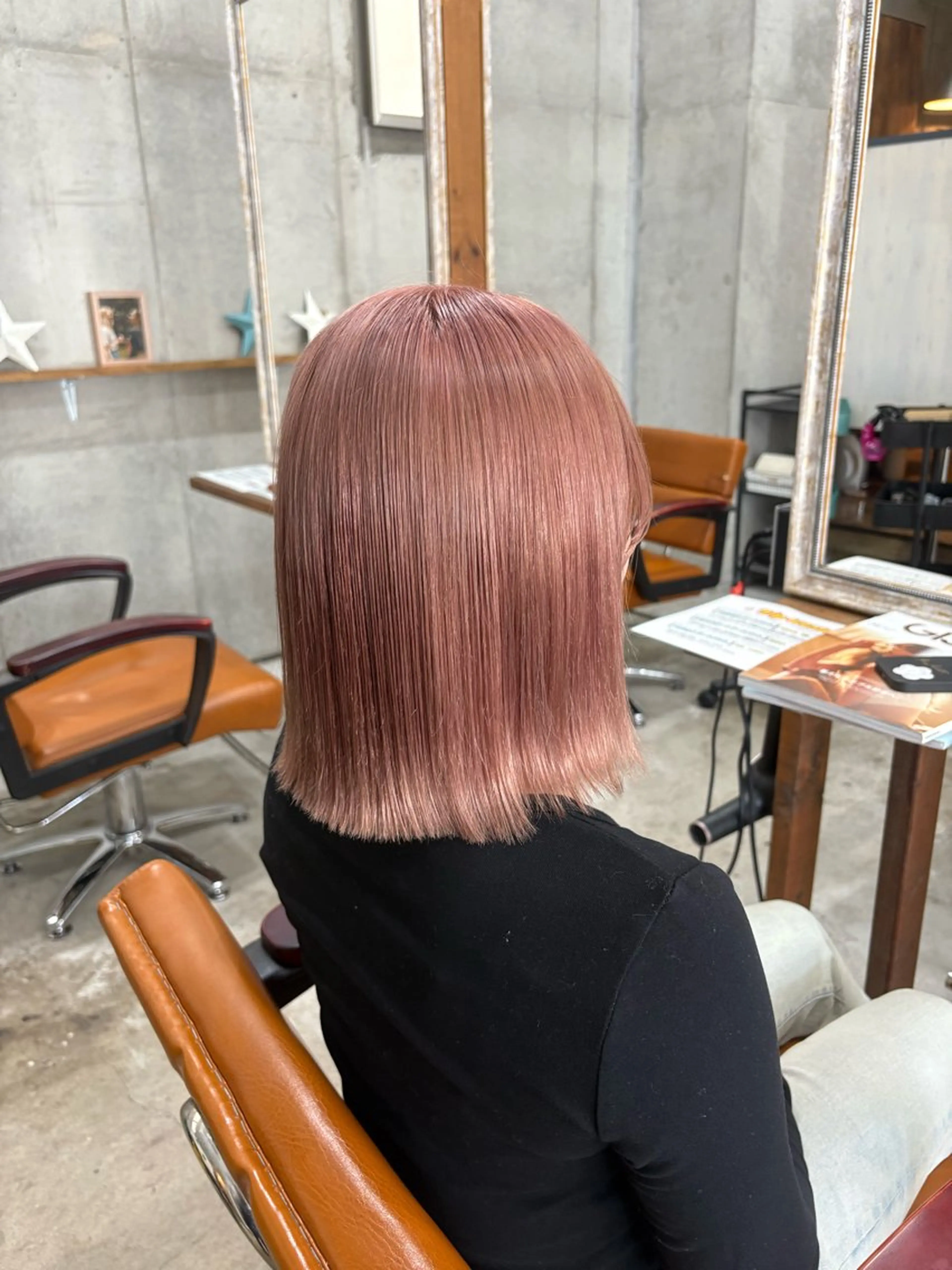 カラー ベージュカラー ピンクカラー ピンクベージュ カット ヘアカラー Trip 香椎所属・Trip/ AYUのヘアスタイル