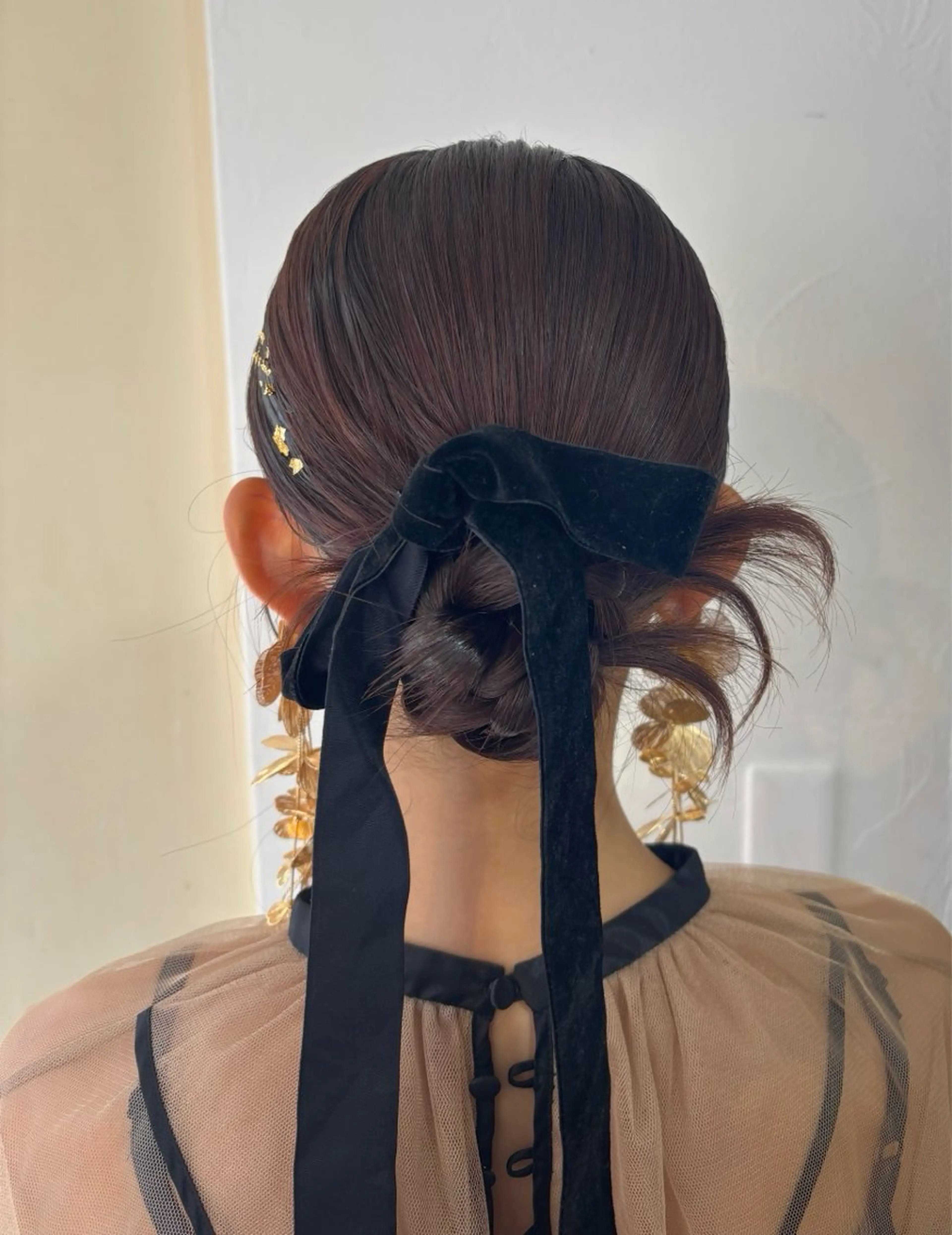 ヘアアレンジ ヘアセット 艶カラー✨️ りなこのヘアスタイル